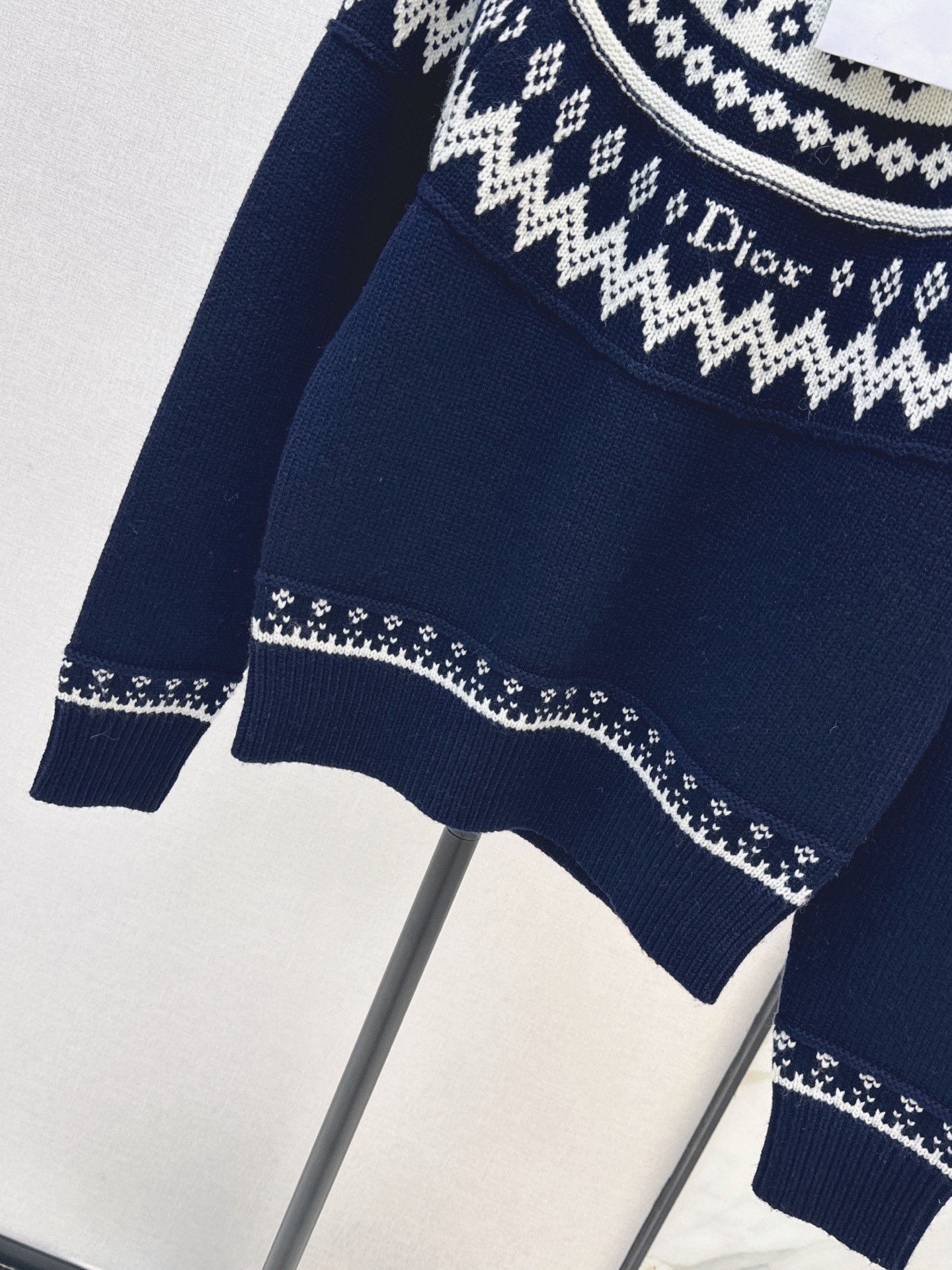 CD 26fw fair isle sweater