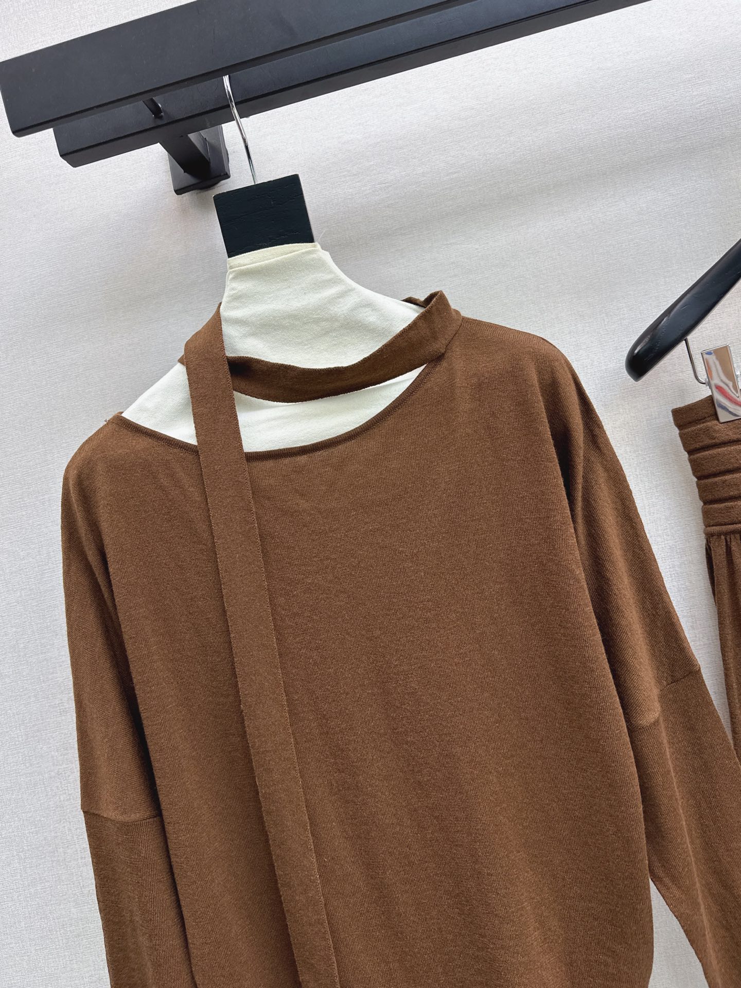 Row 26fw wool knitwear pants sets