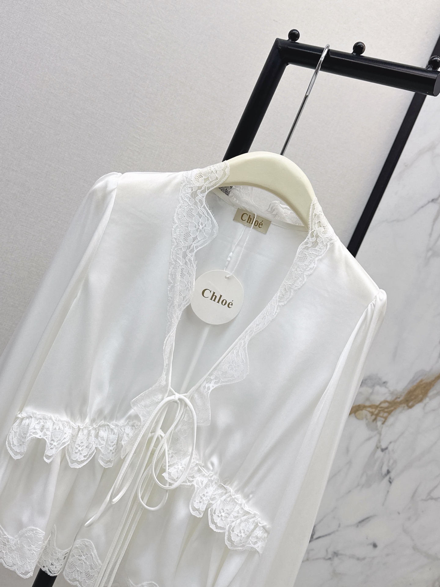 Chol 26fw lace cardigan