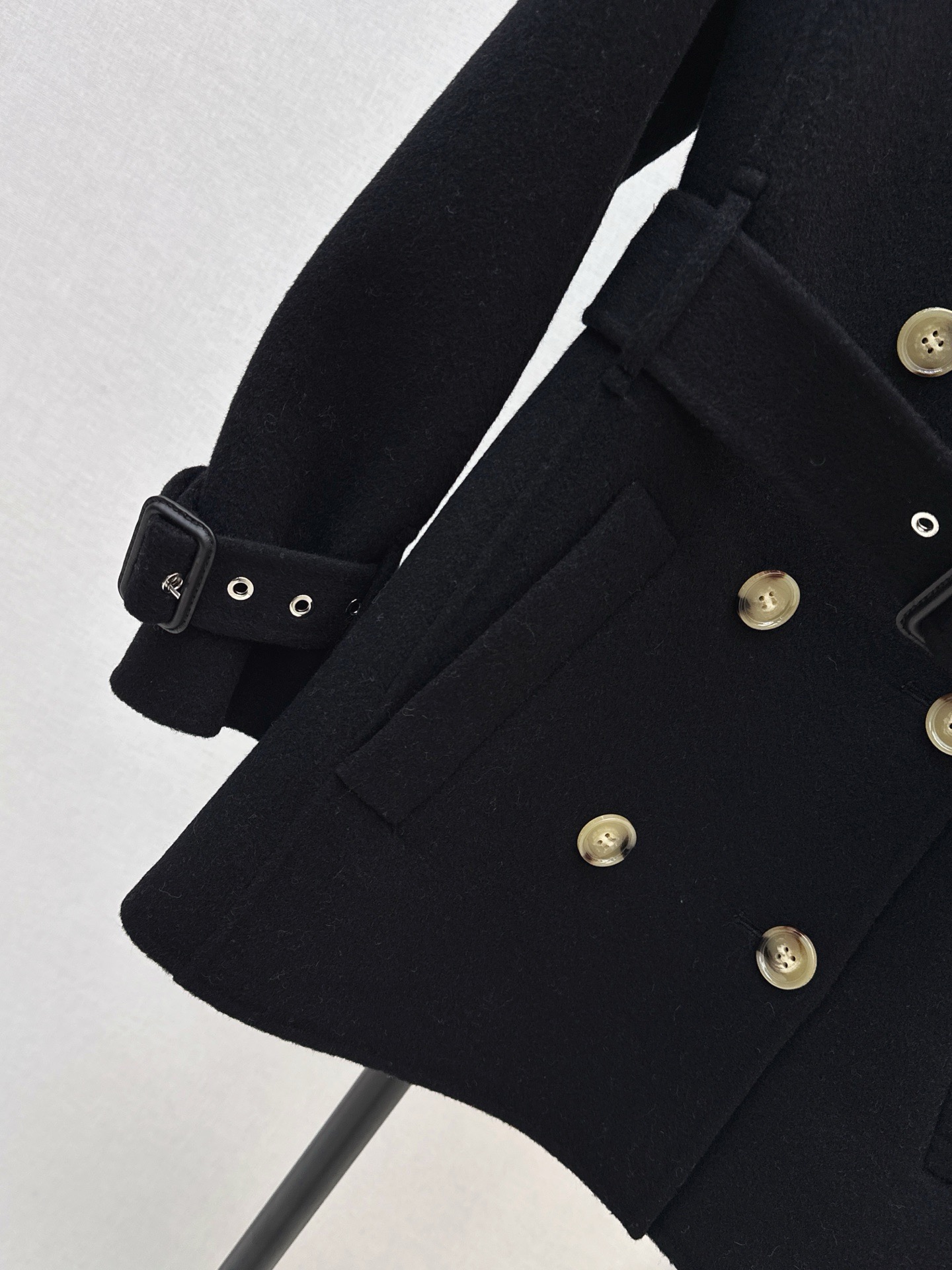 Bur 25fw double button trench coats