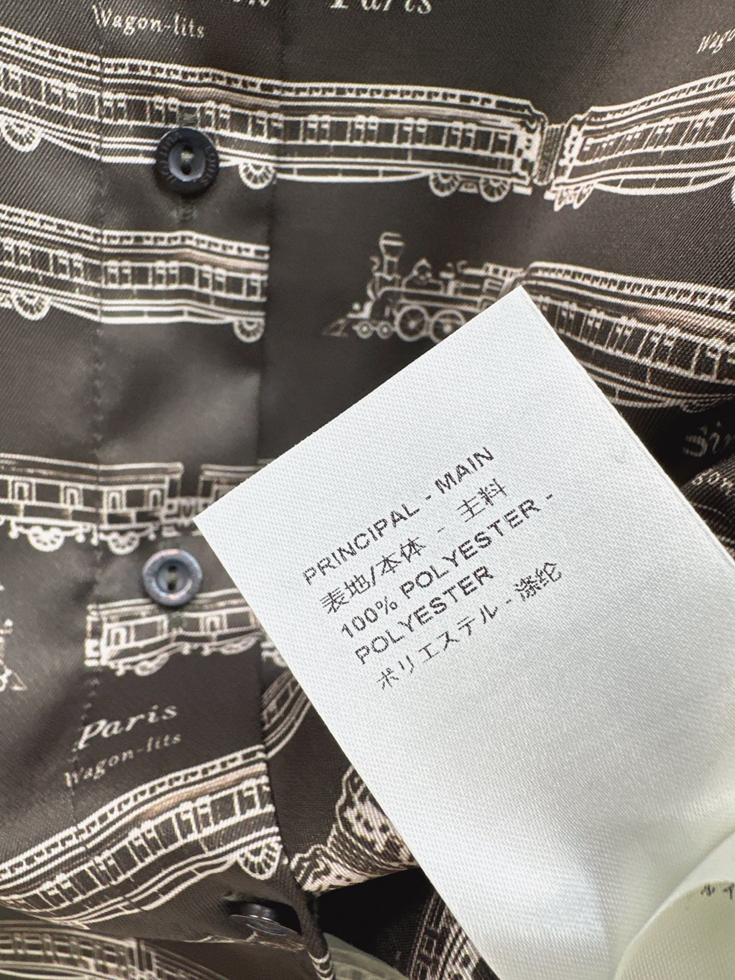 Loui 26fw print shirt pant sets