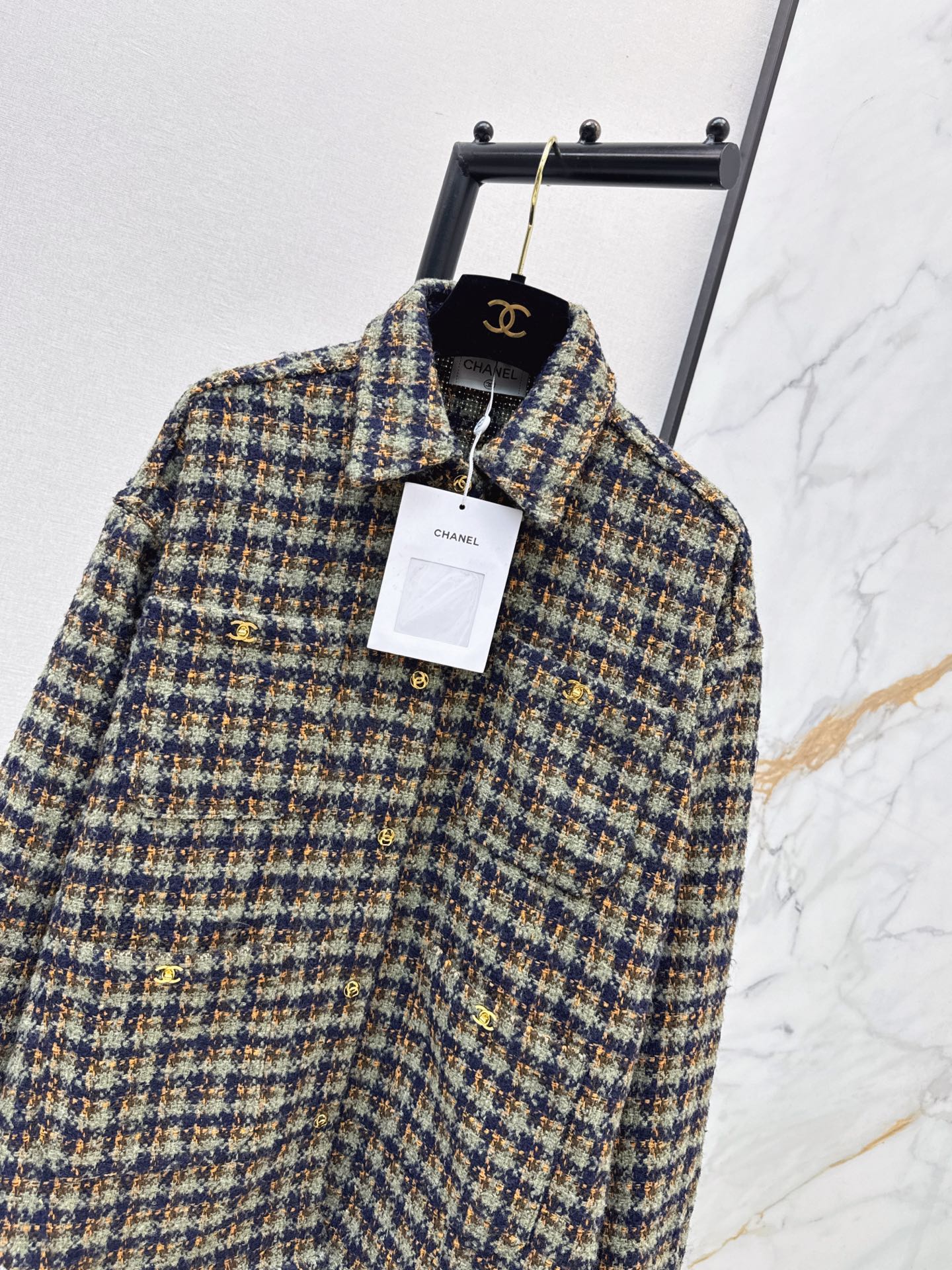 Chan 26fw woven shirt jacket