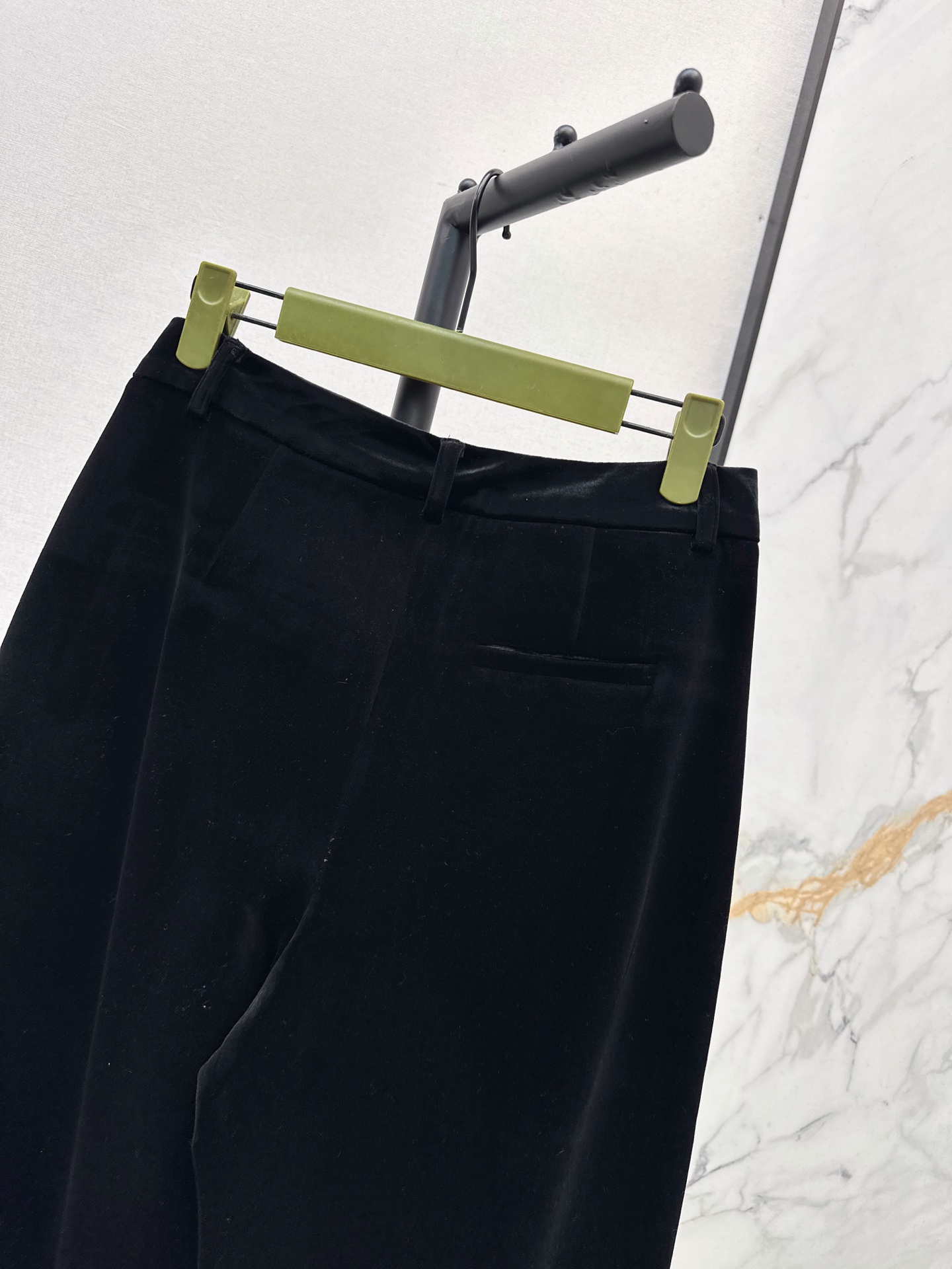 Guc 26fw velvet wide leg pants