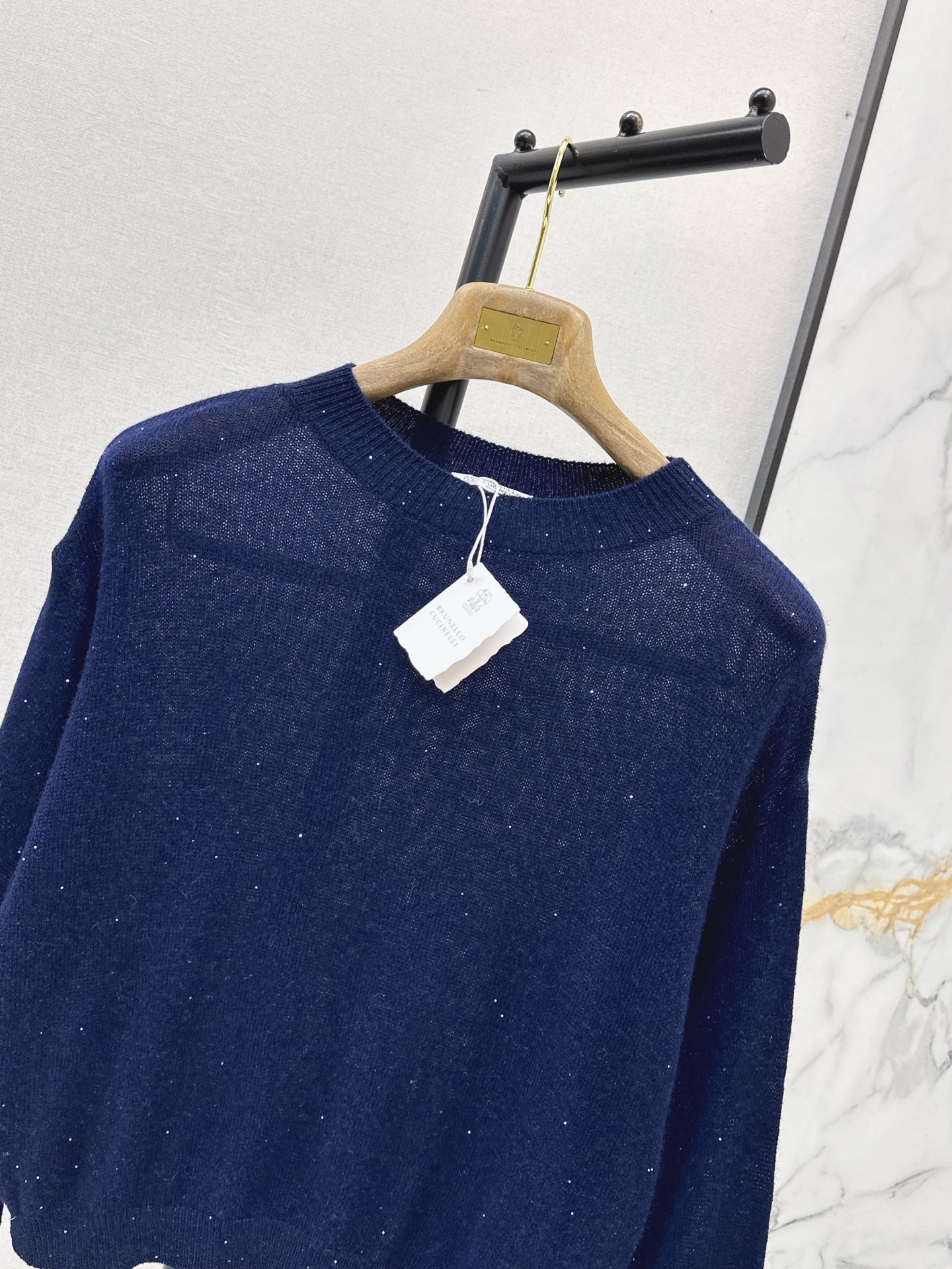 Brun 26fw sequin knitwear