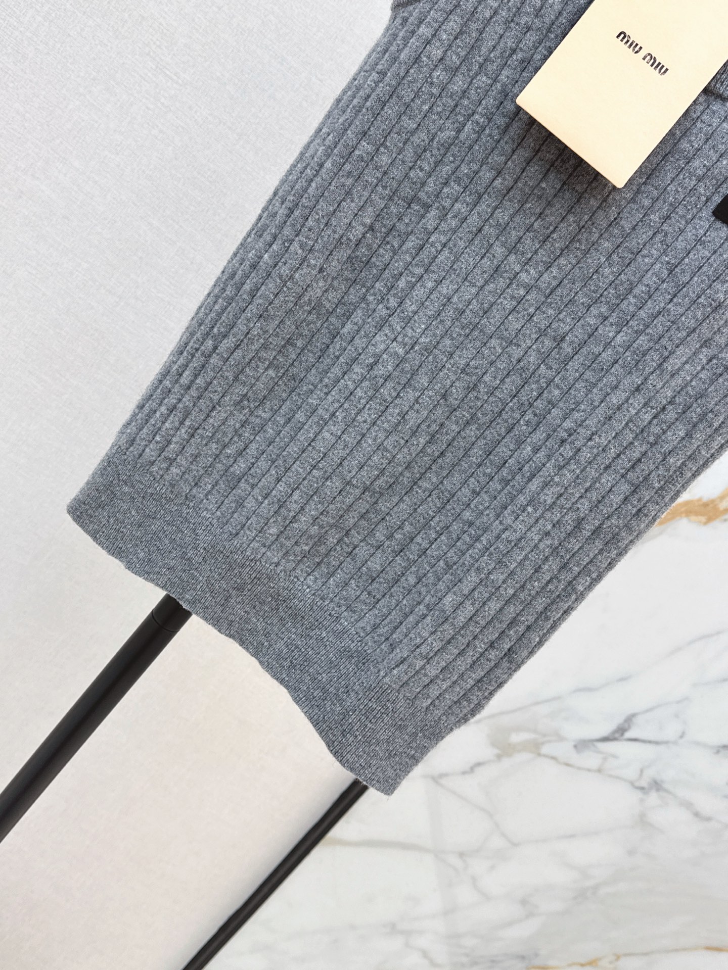 Miu 26fw wool knit vest