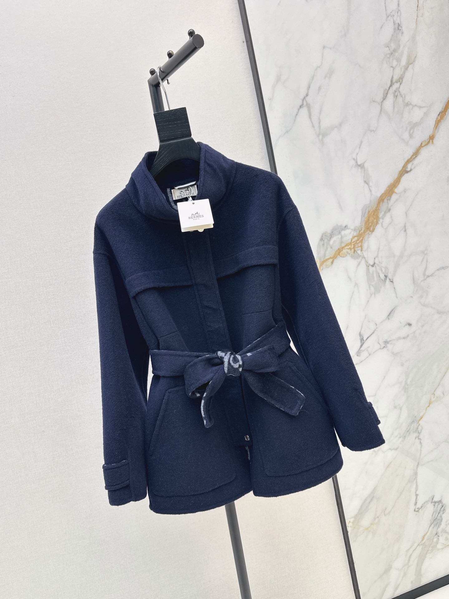 Her 26fw belted overcoats
