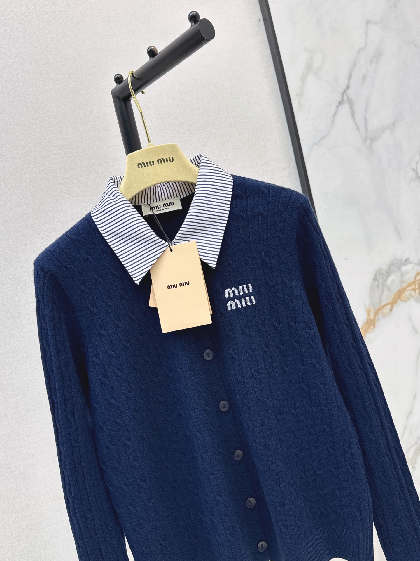 Miu 26fw knit sweater