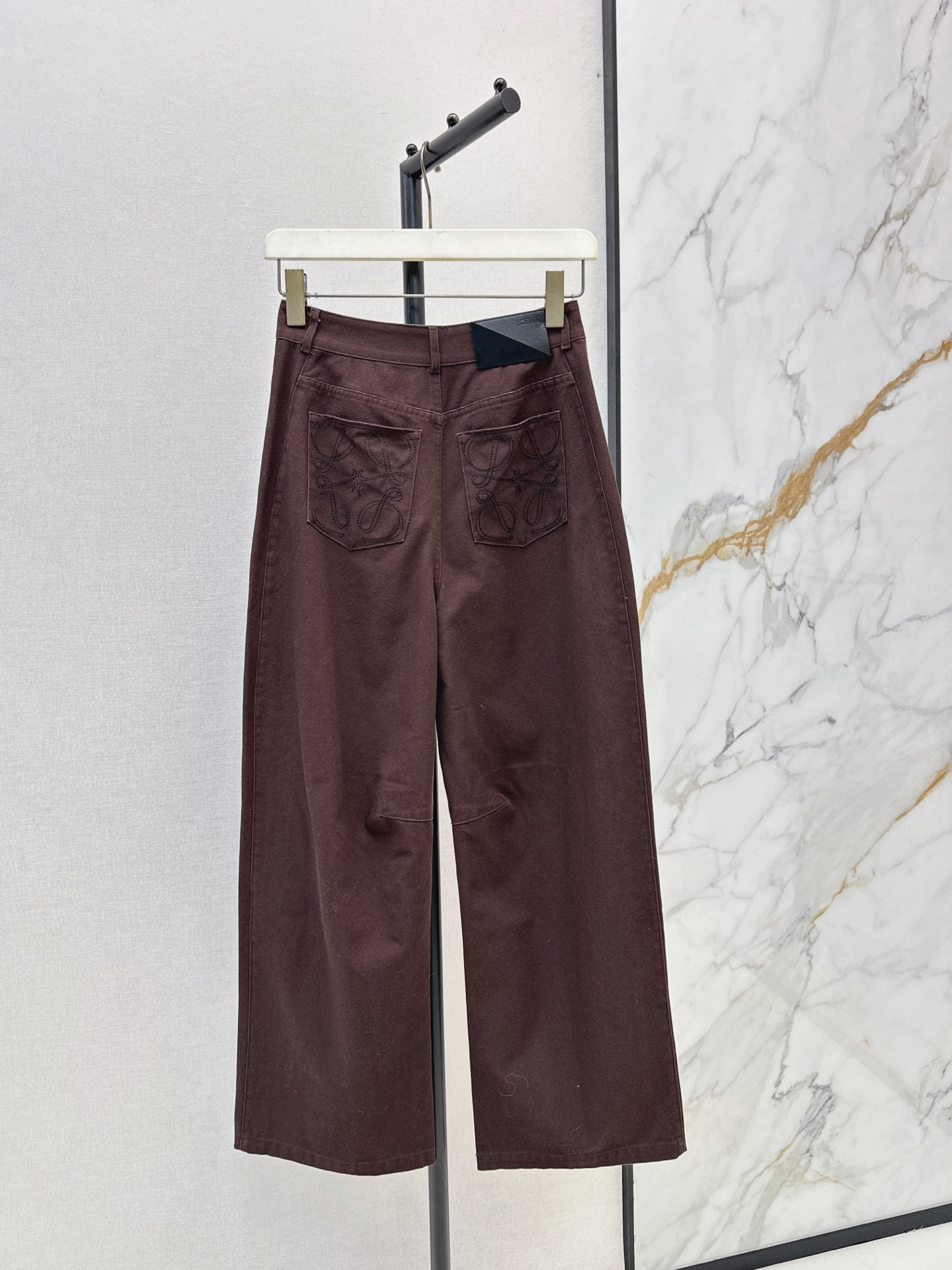 Loe 26fw straight-leg pants