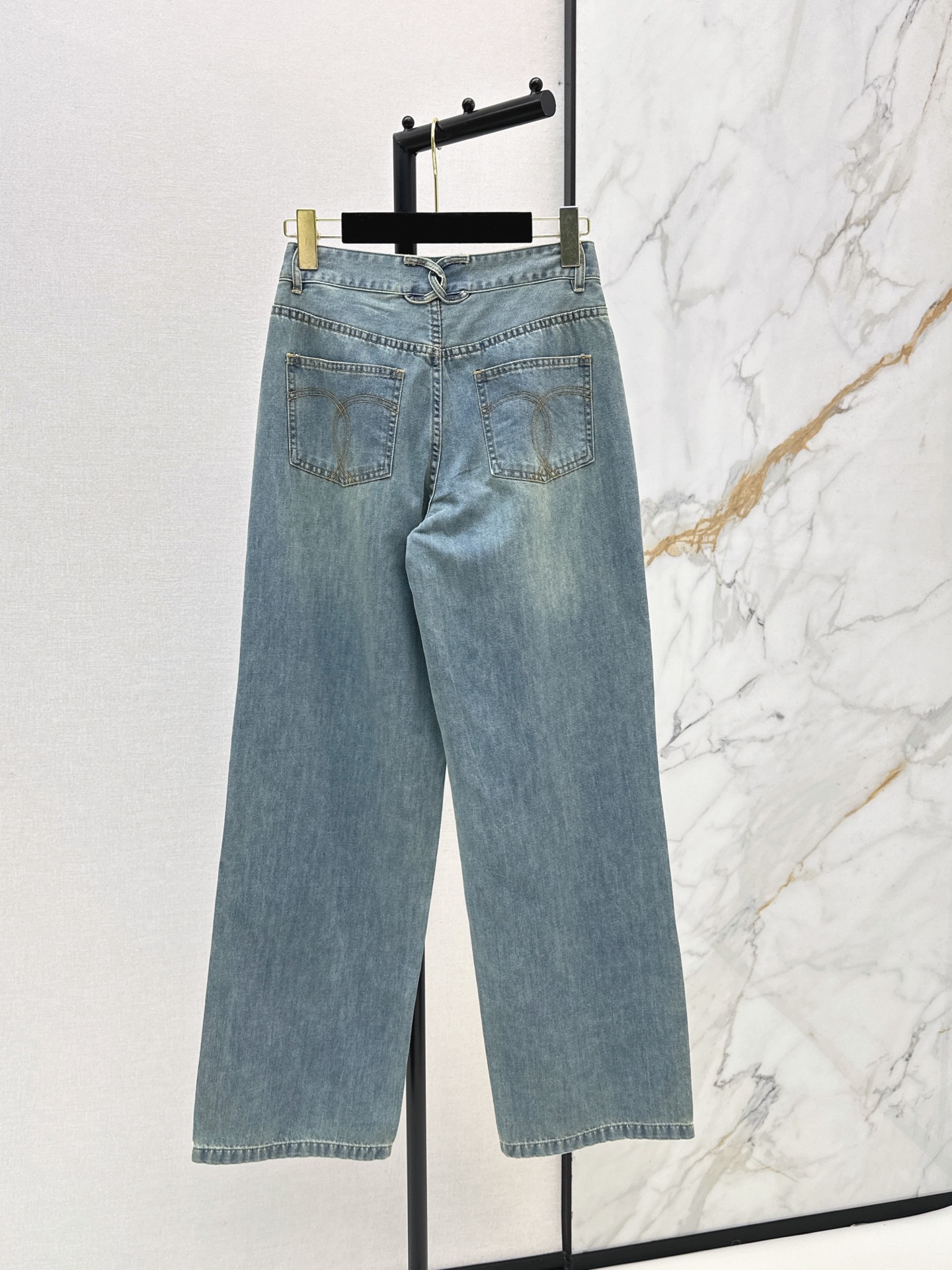 Chan 26ss straigh-leg jeans
