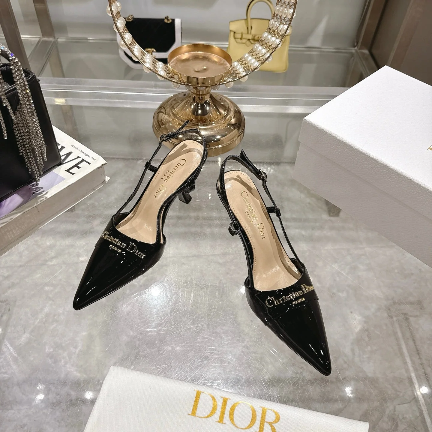 CD 25ss slingback pump