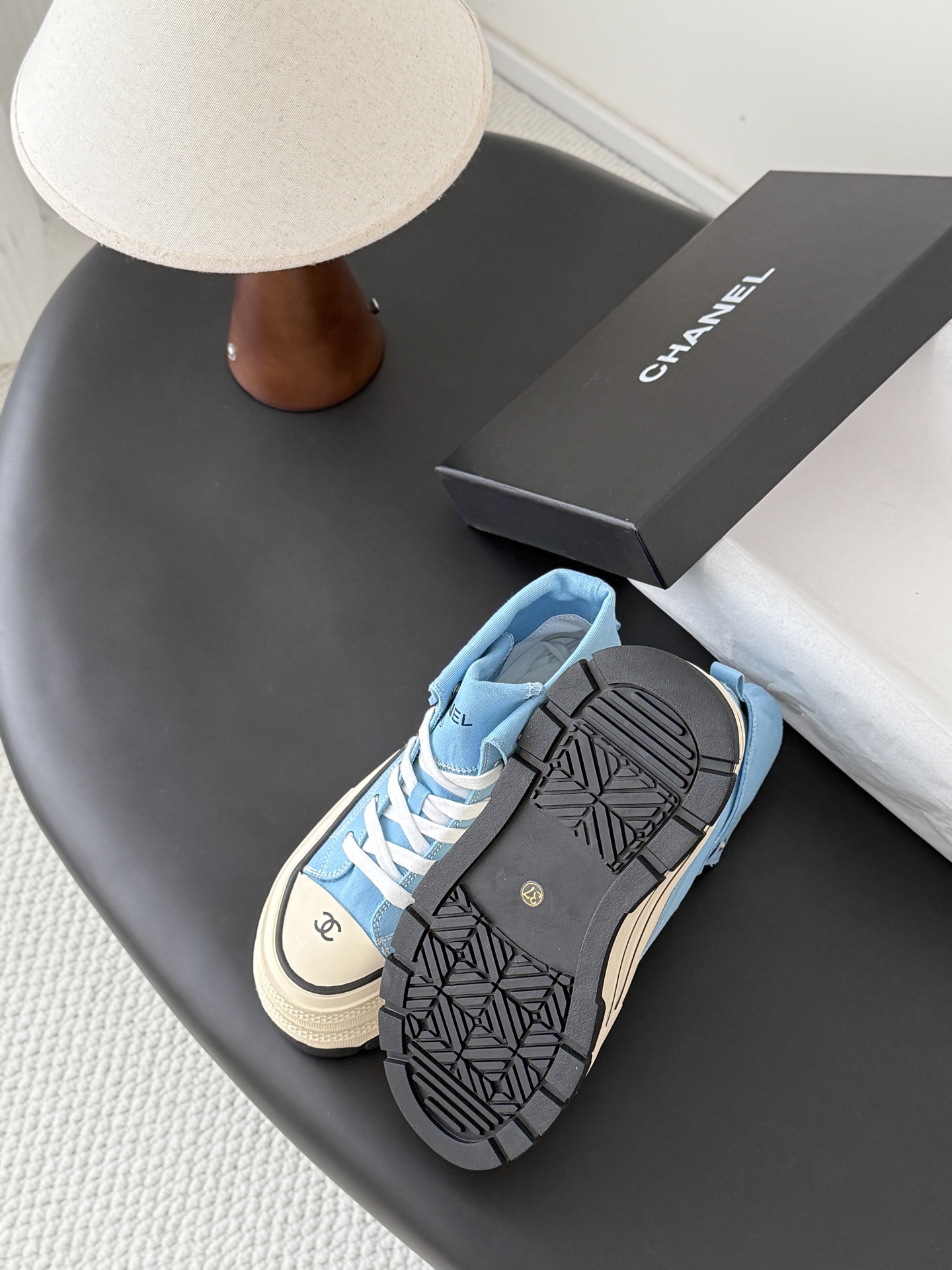 Chan 26ss thick canvas shoes