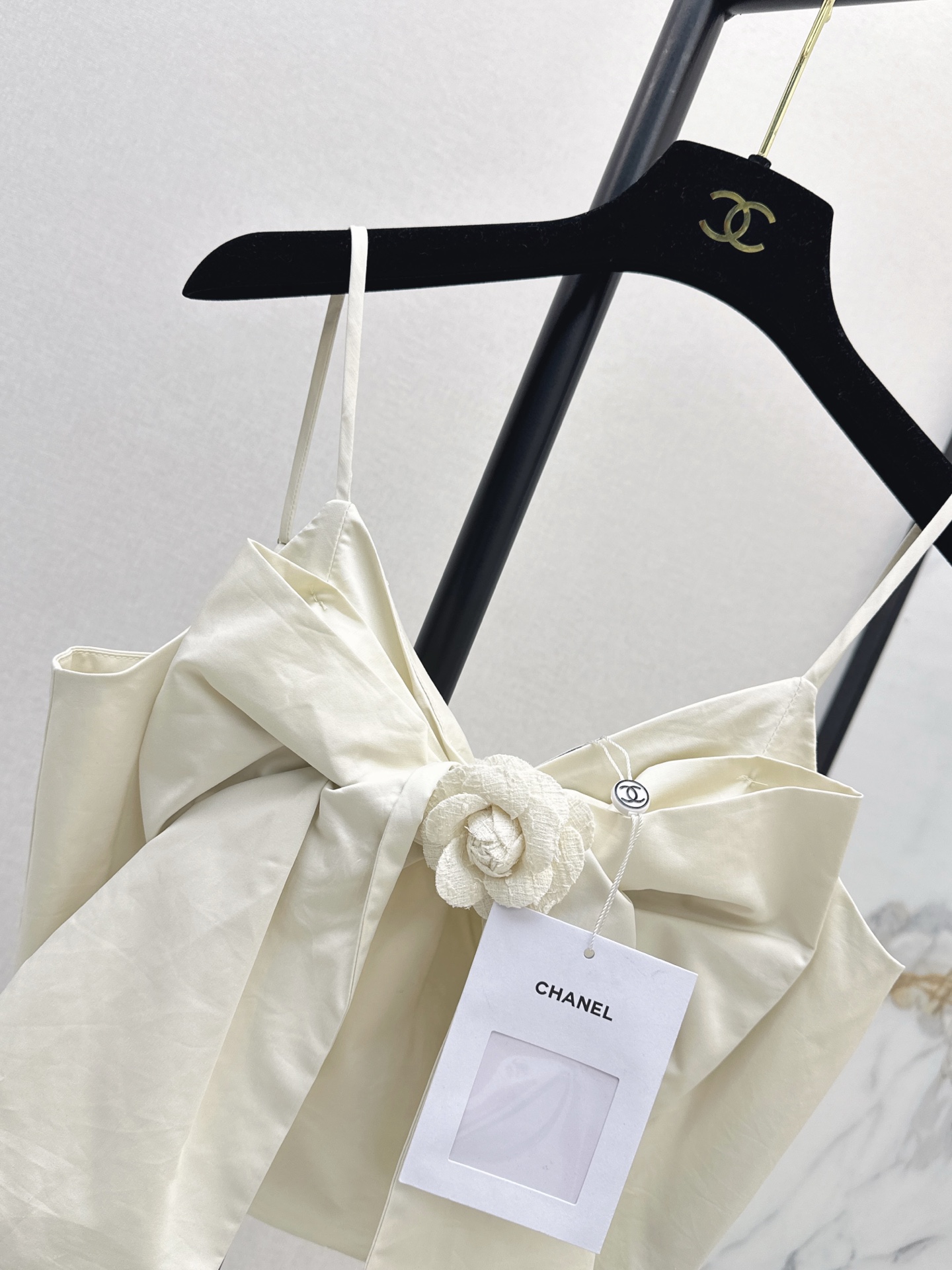 Chan 26fw bow camisole