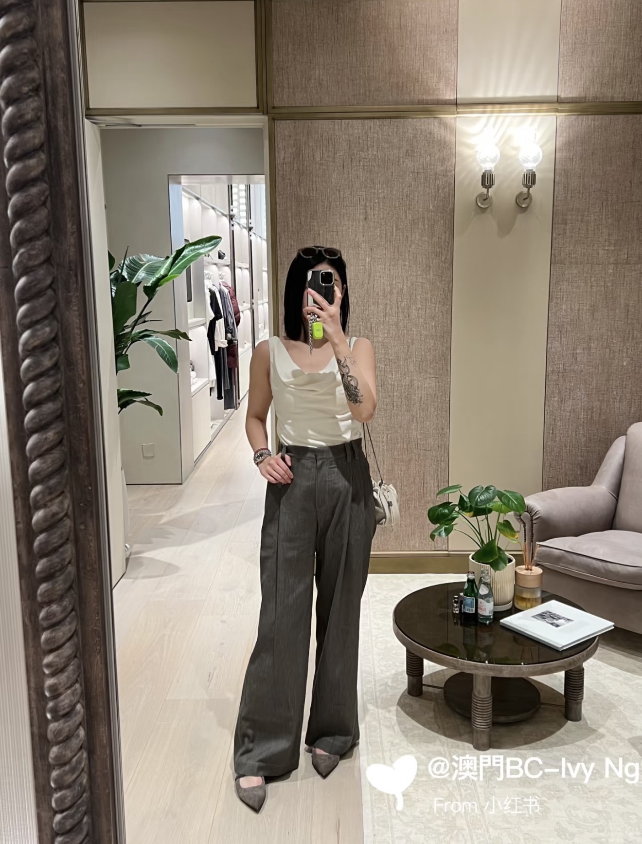 Brun 26fw straight-leg jeans