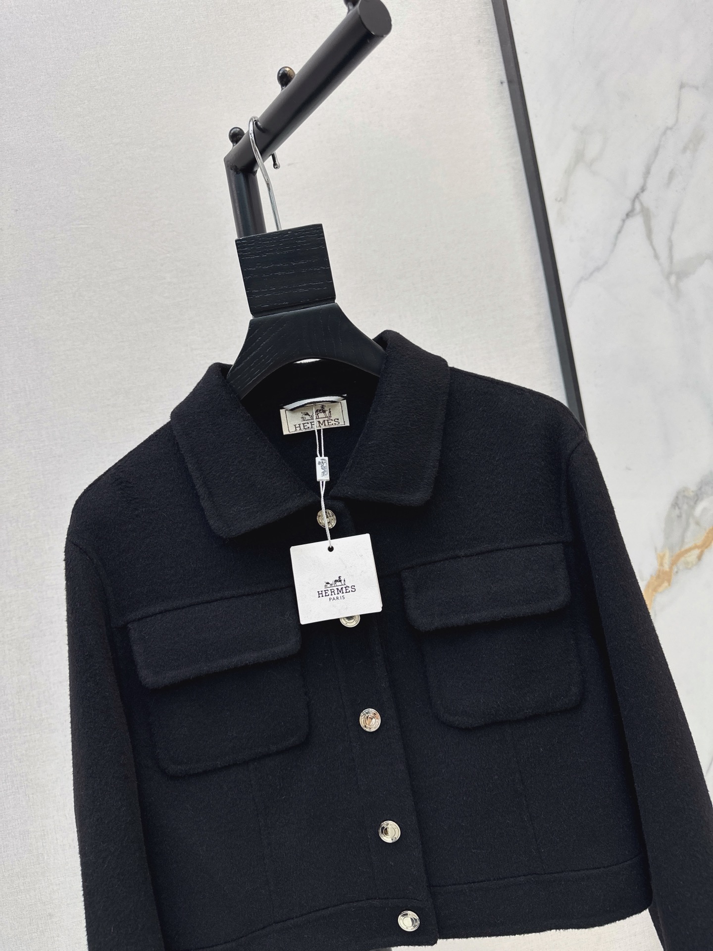 Her 26fw cashmere cropped jacket