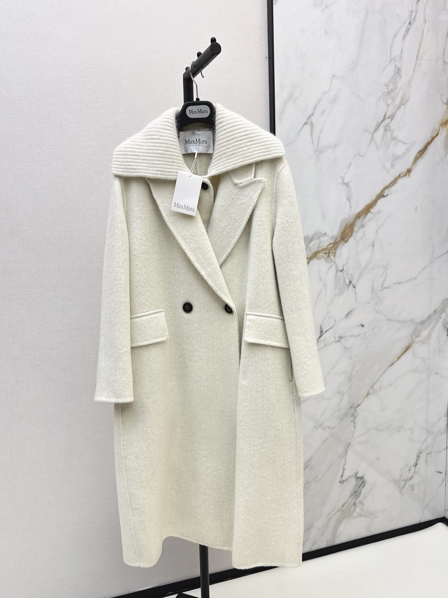 Max 26fw cropped vest overcoats sets