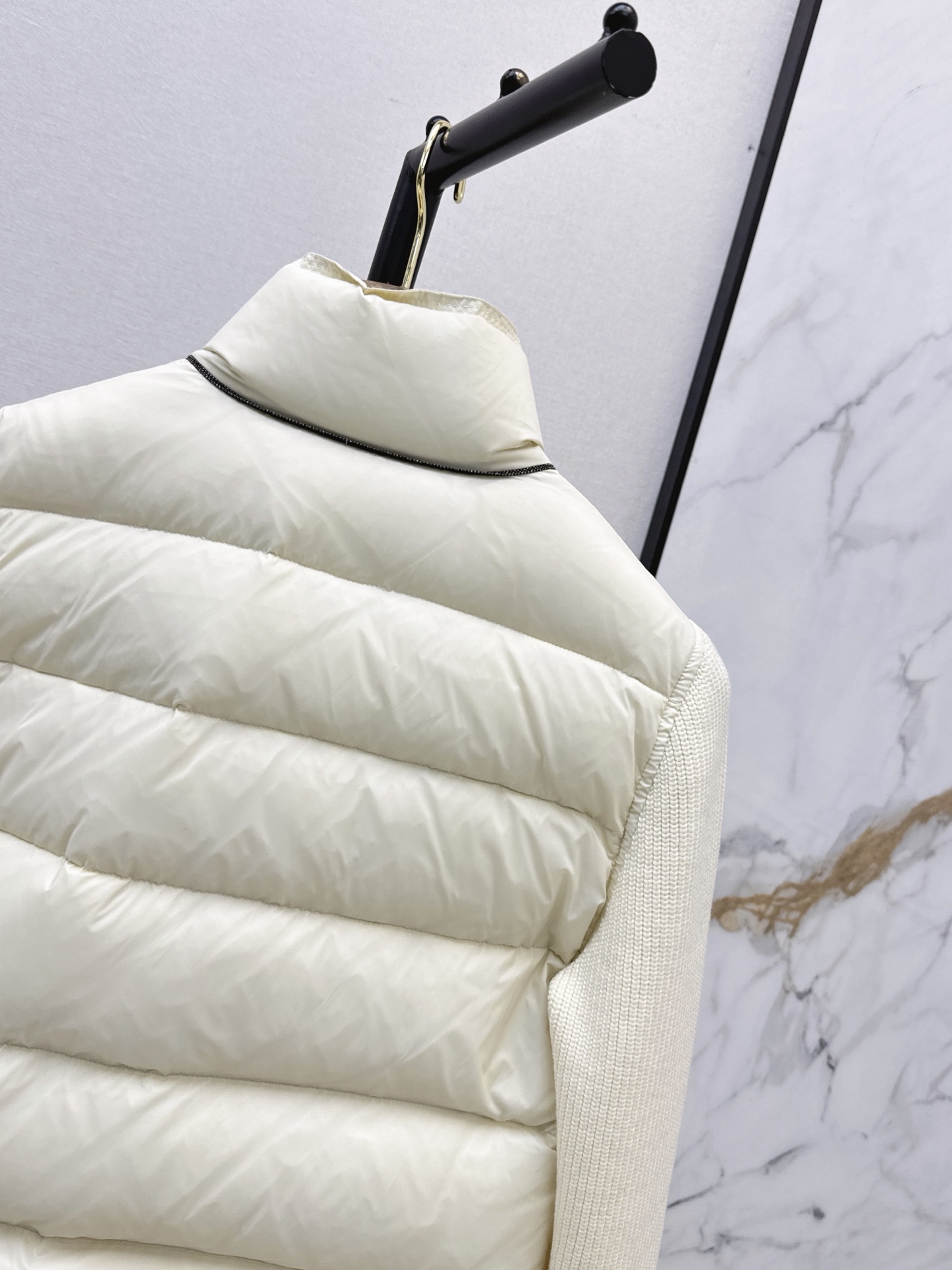 Brun 26fw cropped down jacket