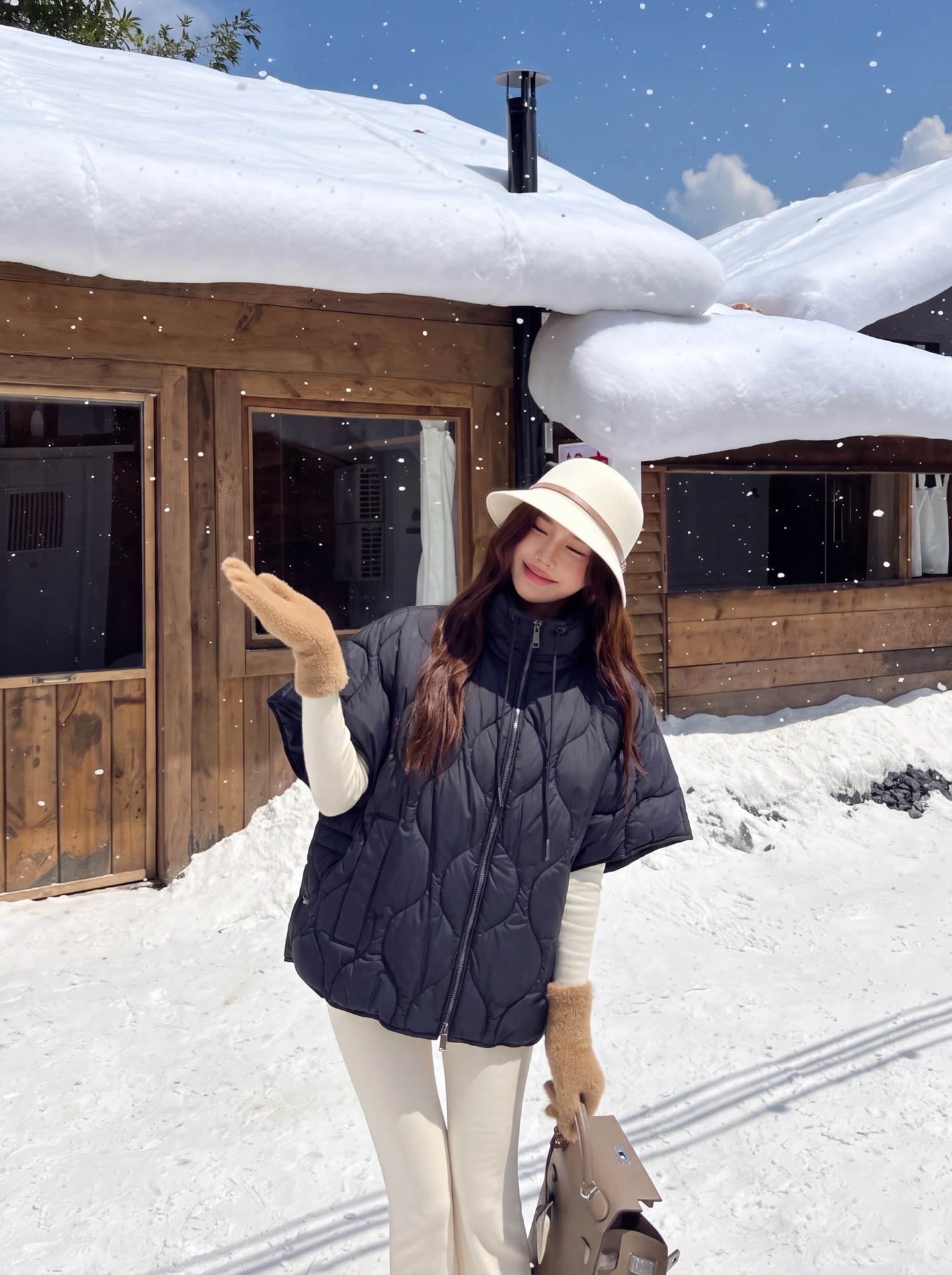 Max 26fw down vest jacket