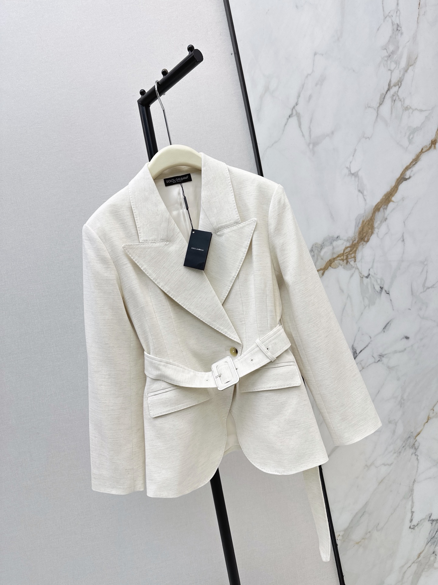 Dolc 26fw belted blazer
