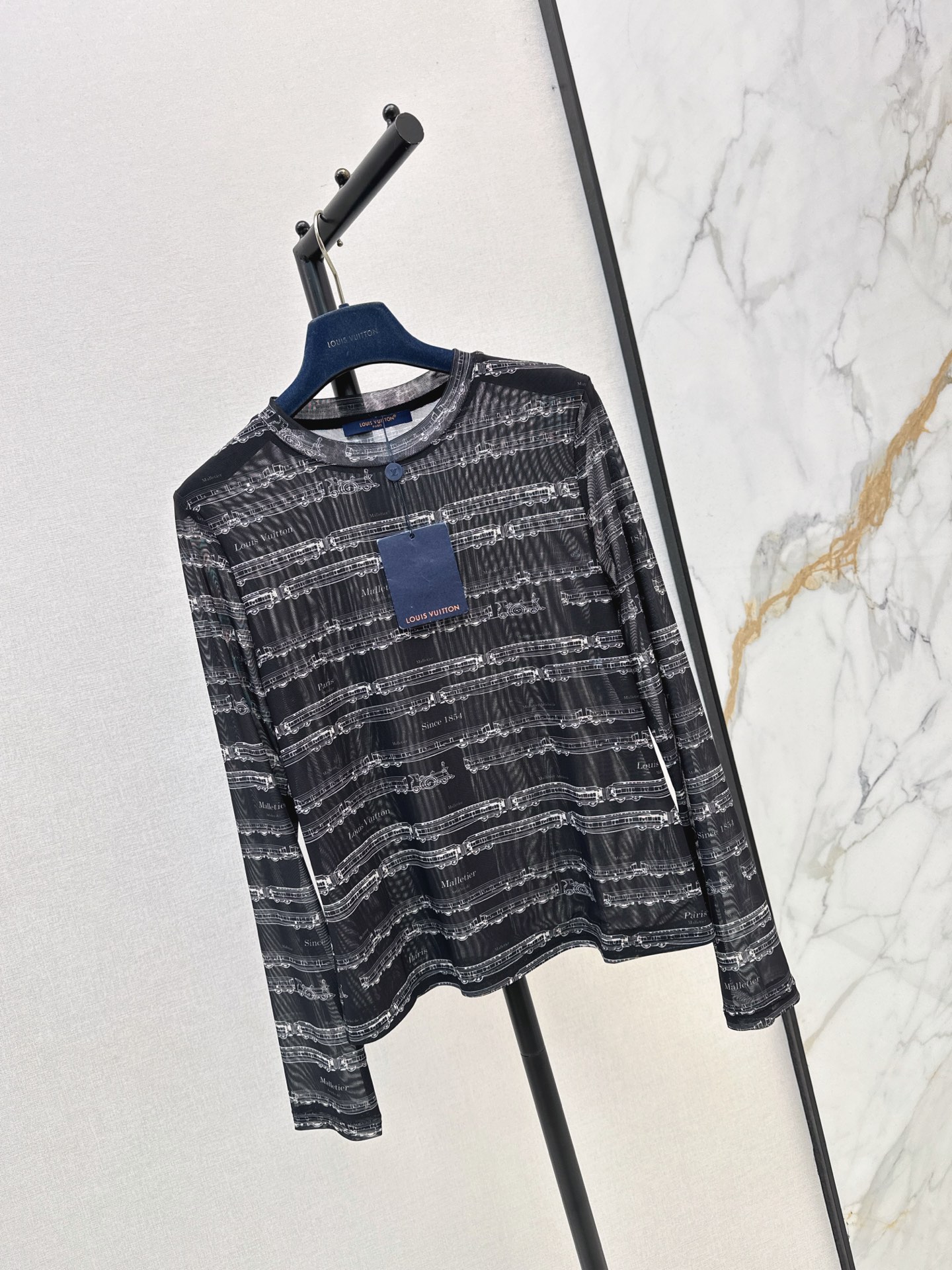 Loui 26fw mesh basic tee