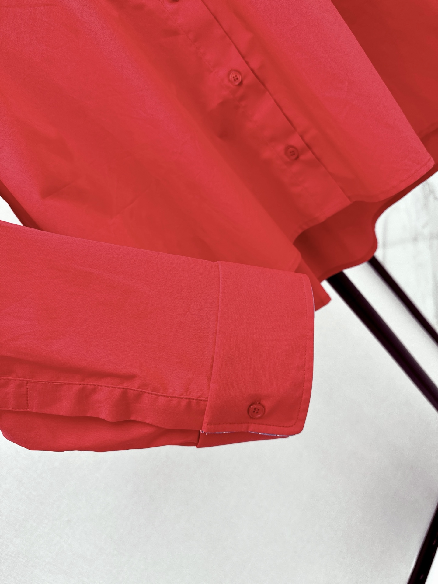 Loe 26fw contract collar shirt
