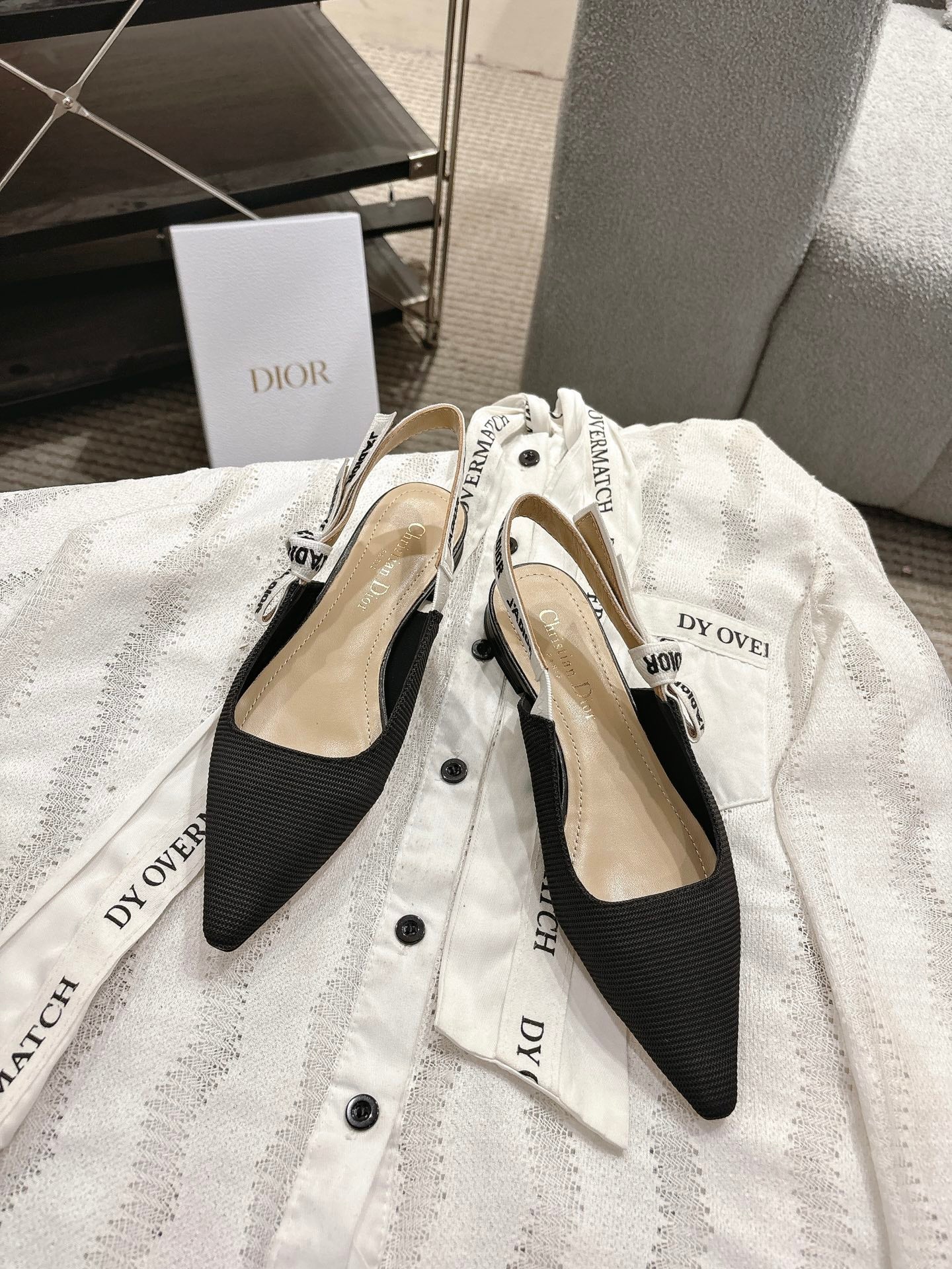 CD 25fw slingback flats