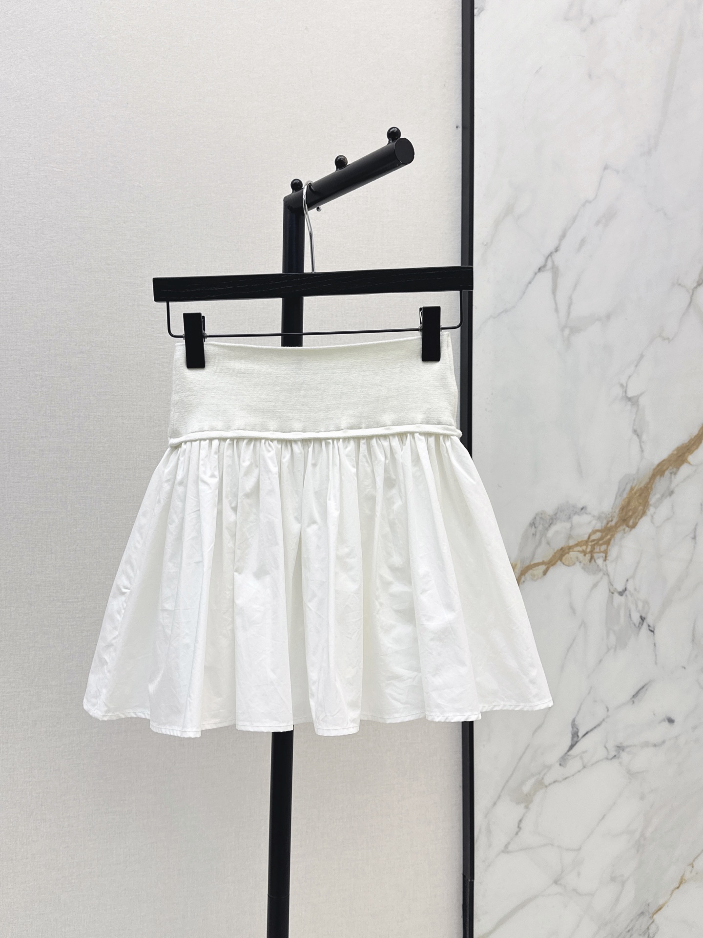 Ralp 26ss pleated mini skirt