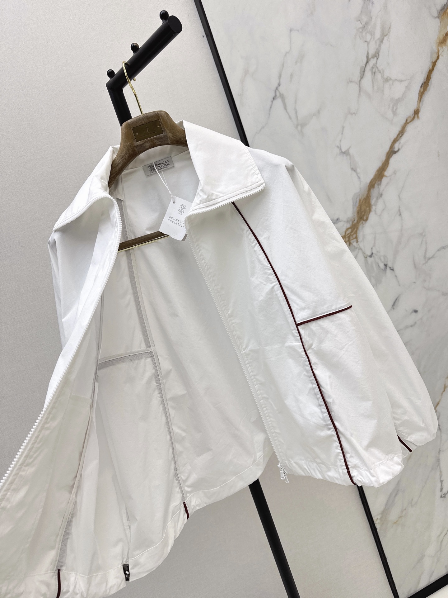 Brun 26ss zipper jacket