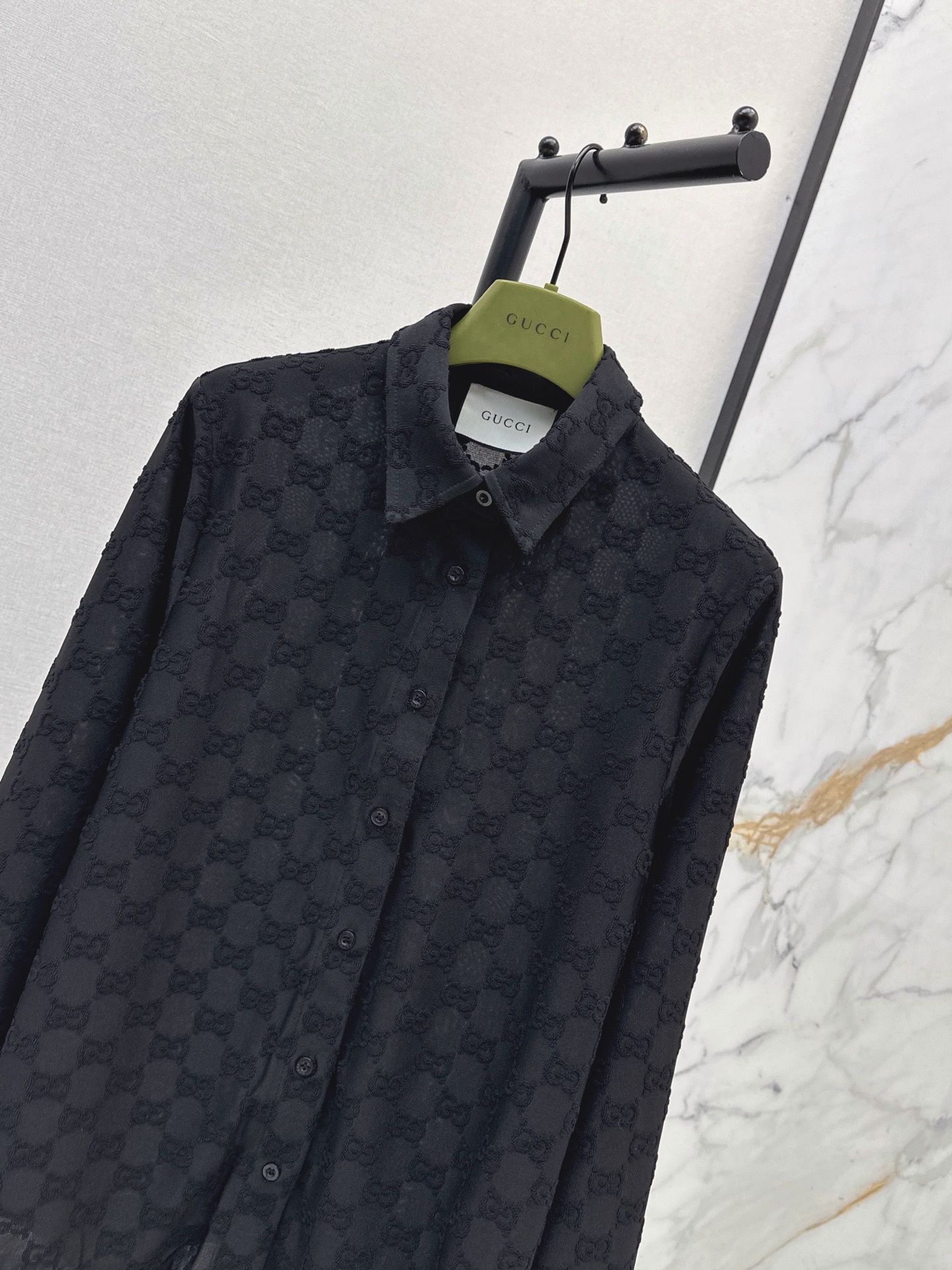 Guc 26ss lace shirt