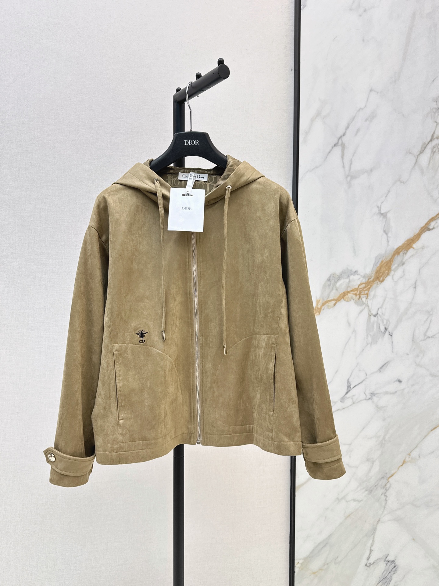 CD 26fw suede fleece jacket