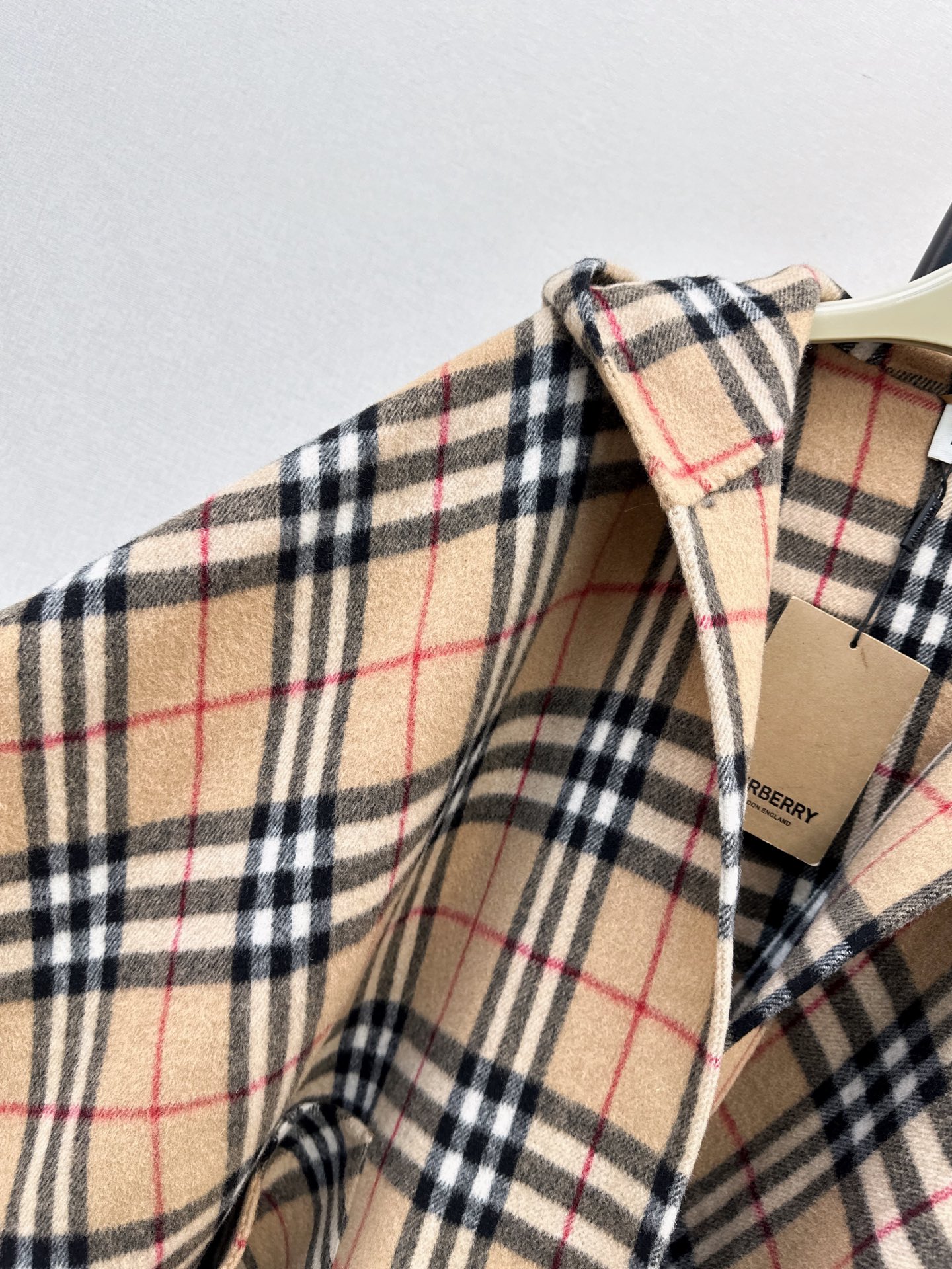 Bur 26fw woolen cape hoode overcoats