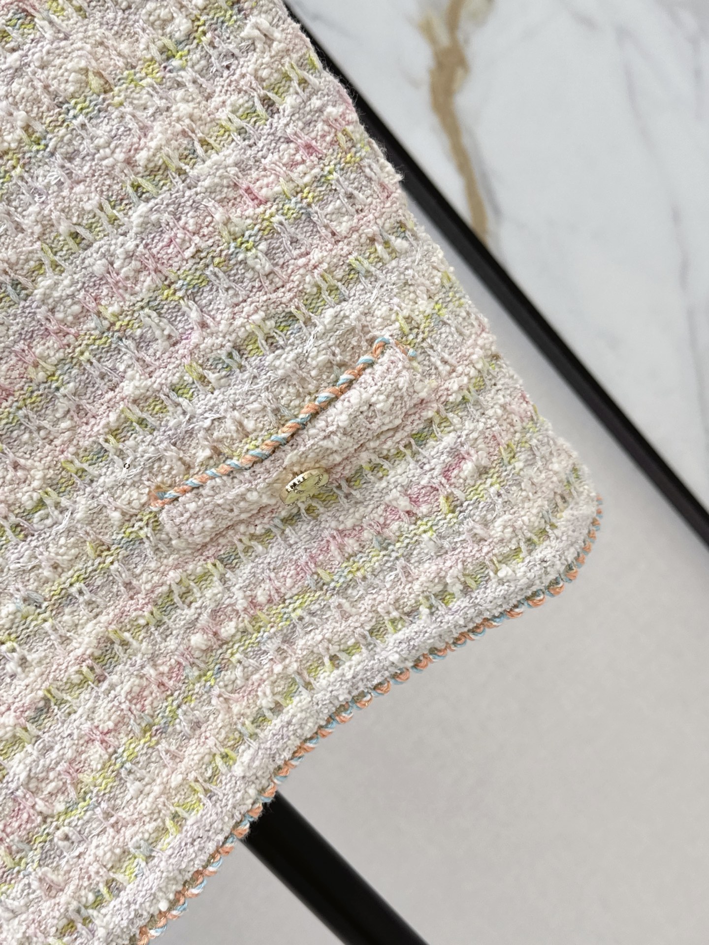 Chan 26fw tweed vest
