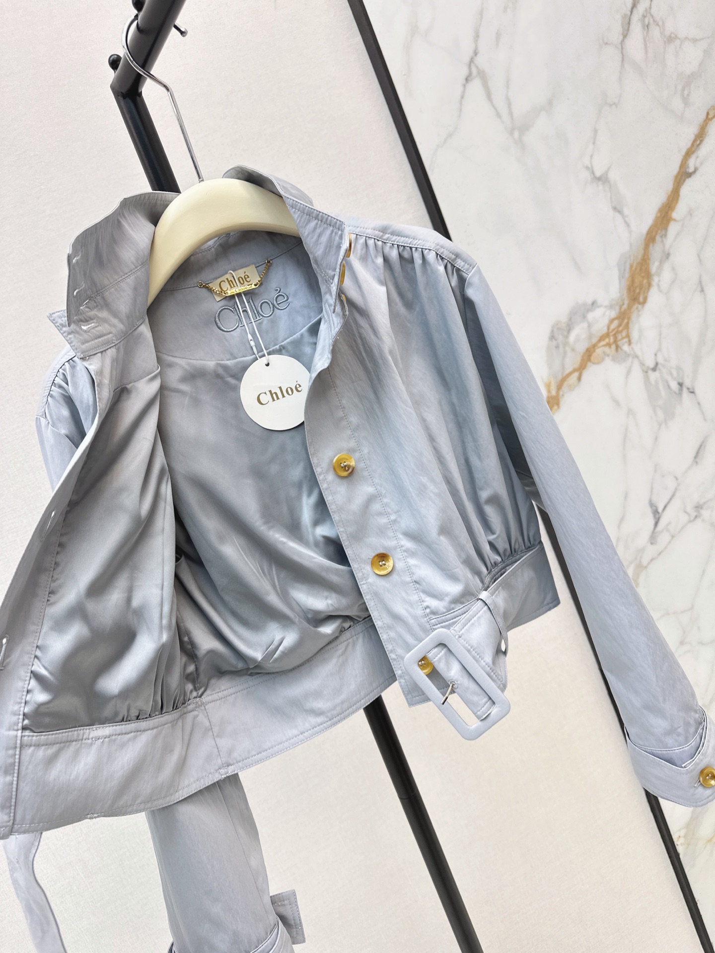 Chol 26fw cropped jacket