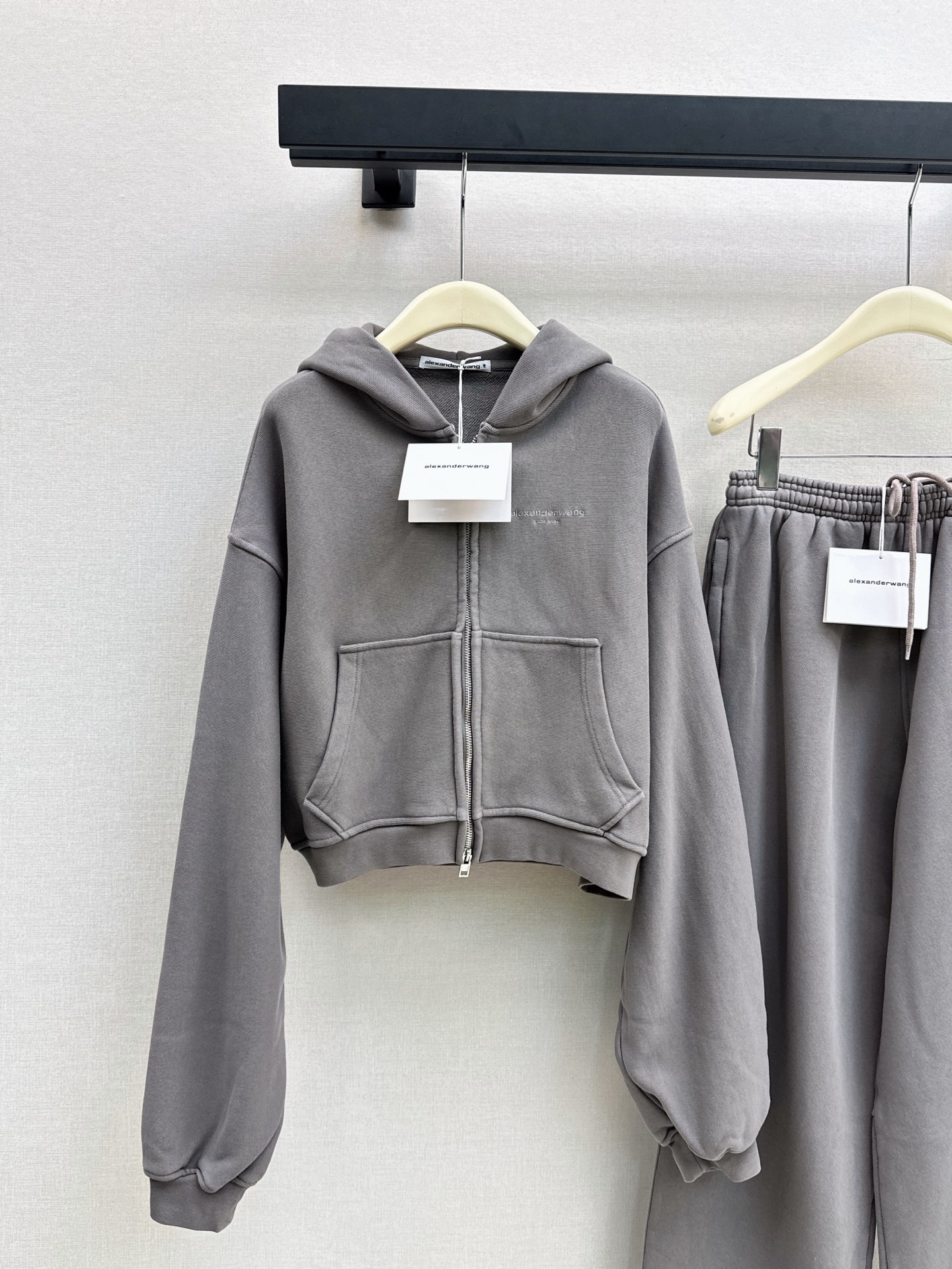 Alex 26fw cropped jacket pants sets