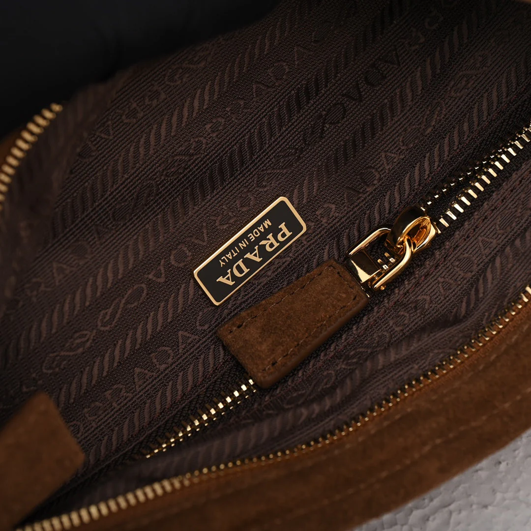 PD LuxSoft Medium Nubuck leather handbag