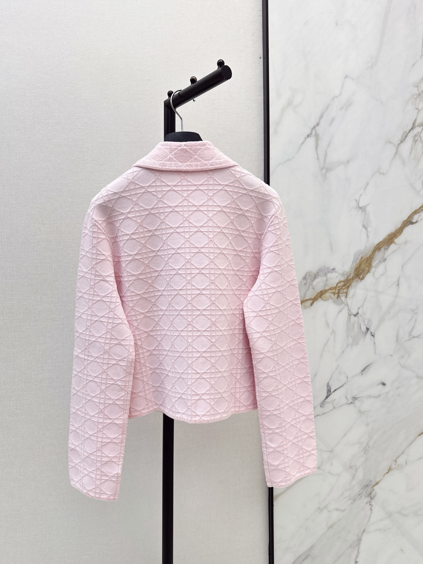 CD 26fw check jacquard jacket