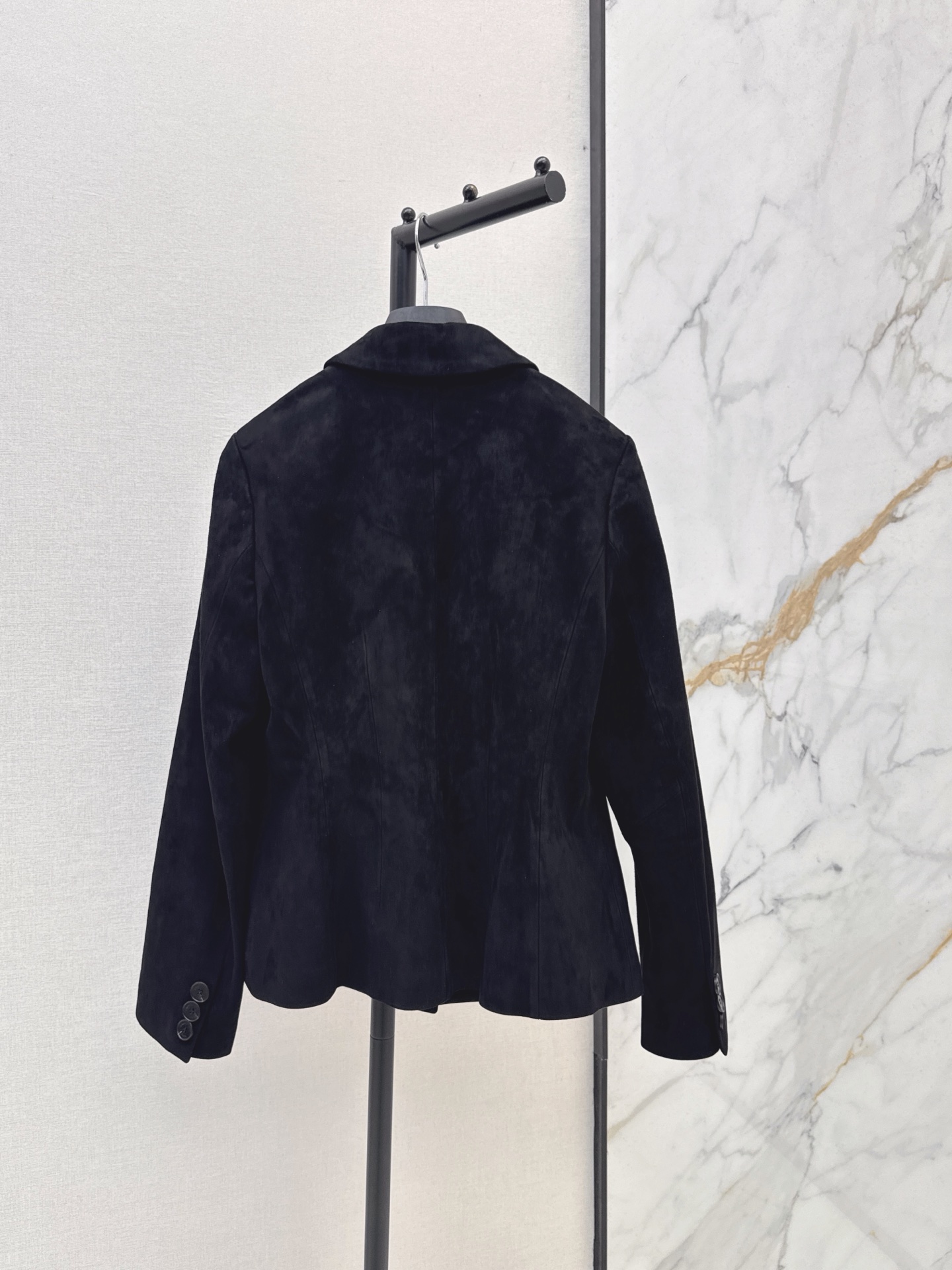 CD 26fw suede fleece embroidery blazer