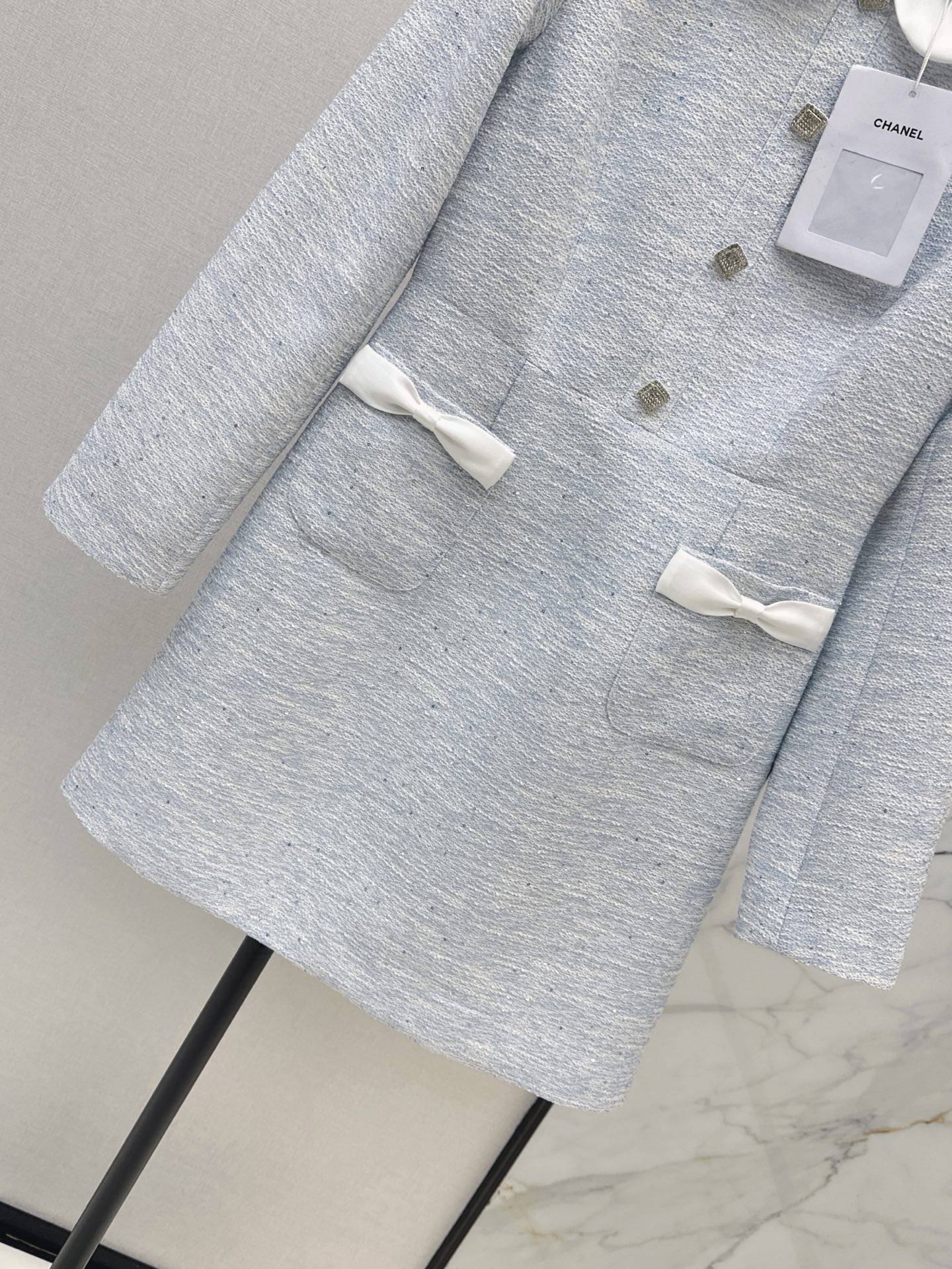 Chan 26fw tweed dress