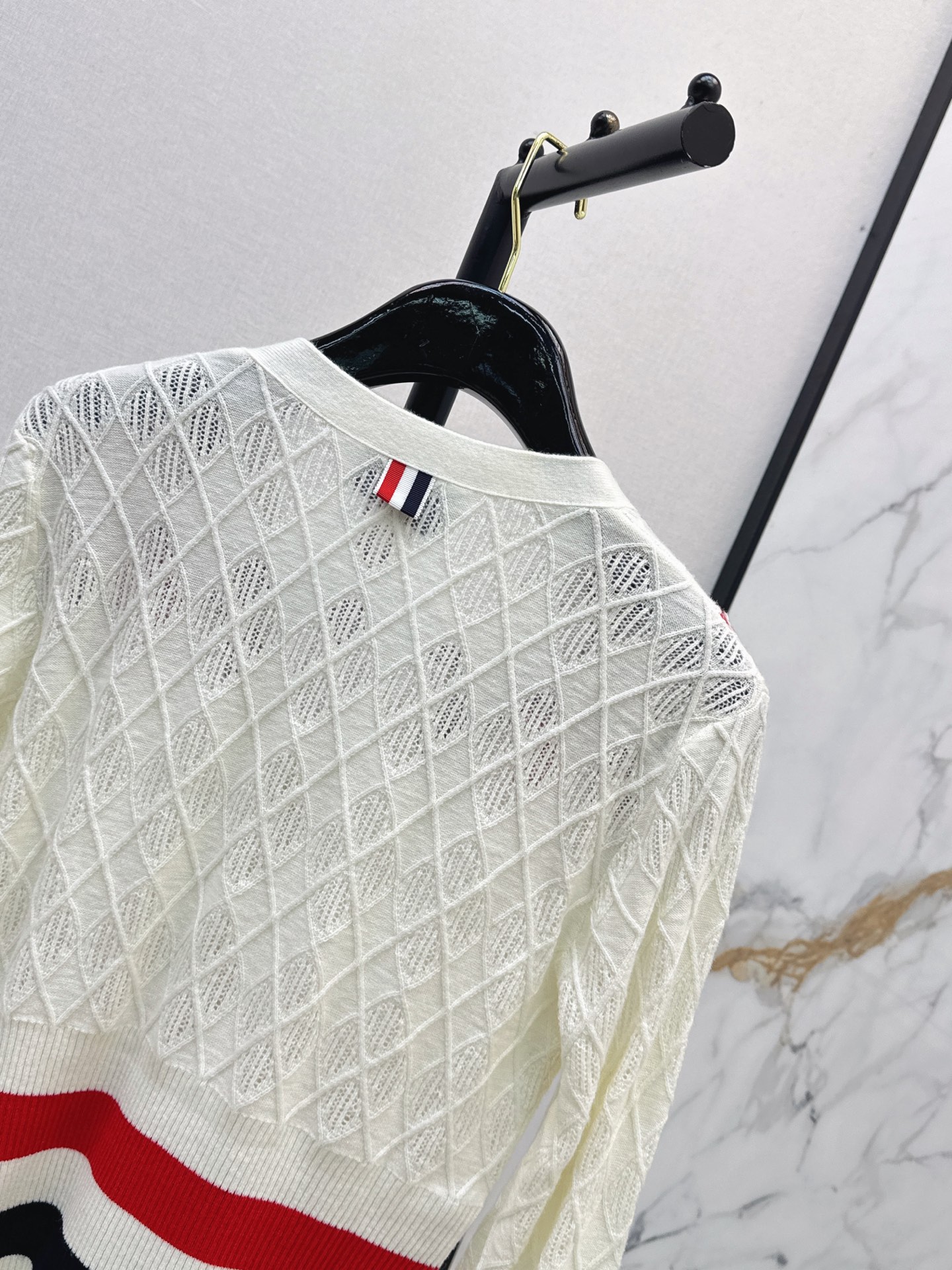 Thom 26fw jacquard cardigan
