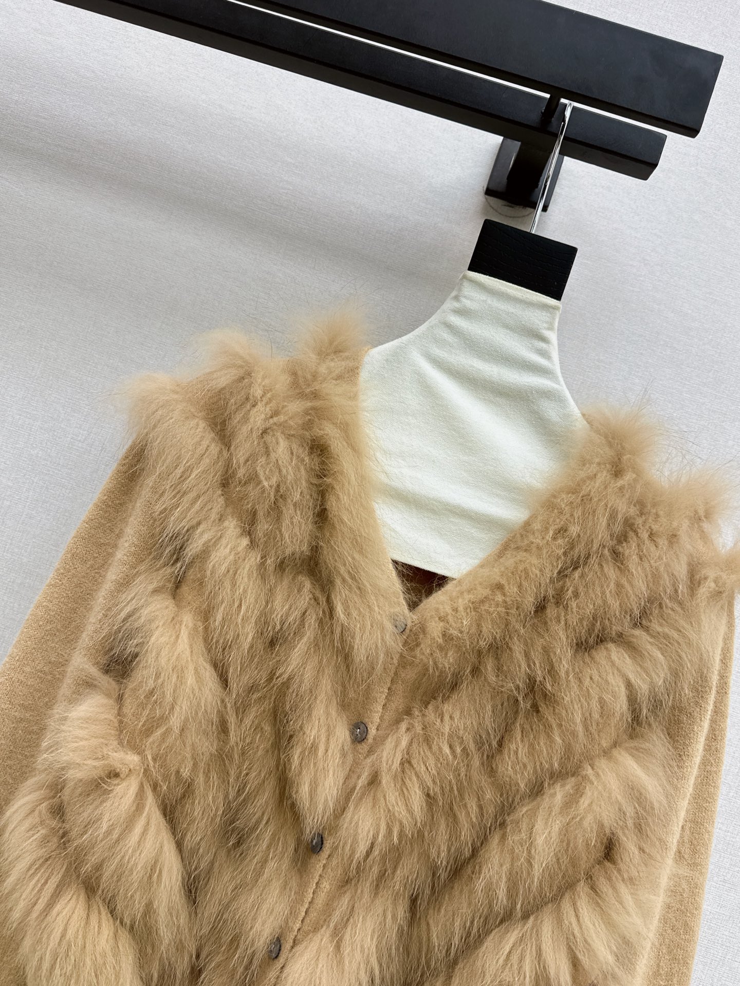 Fen 26fw wool knit jacket