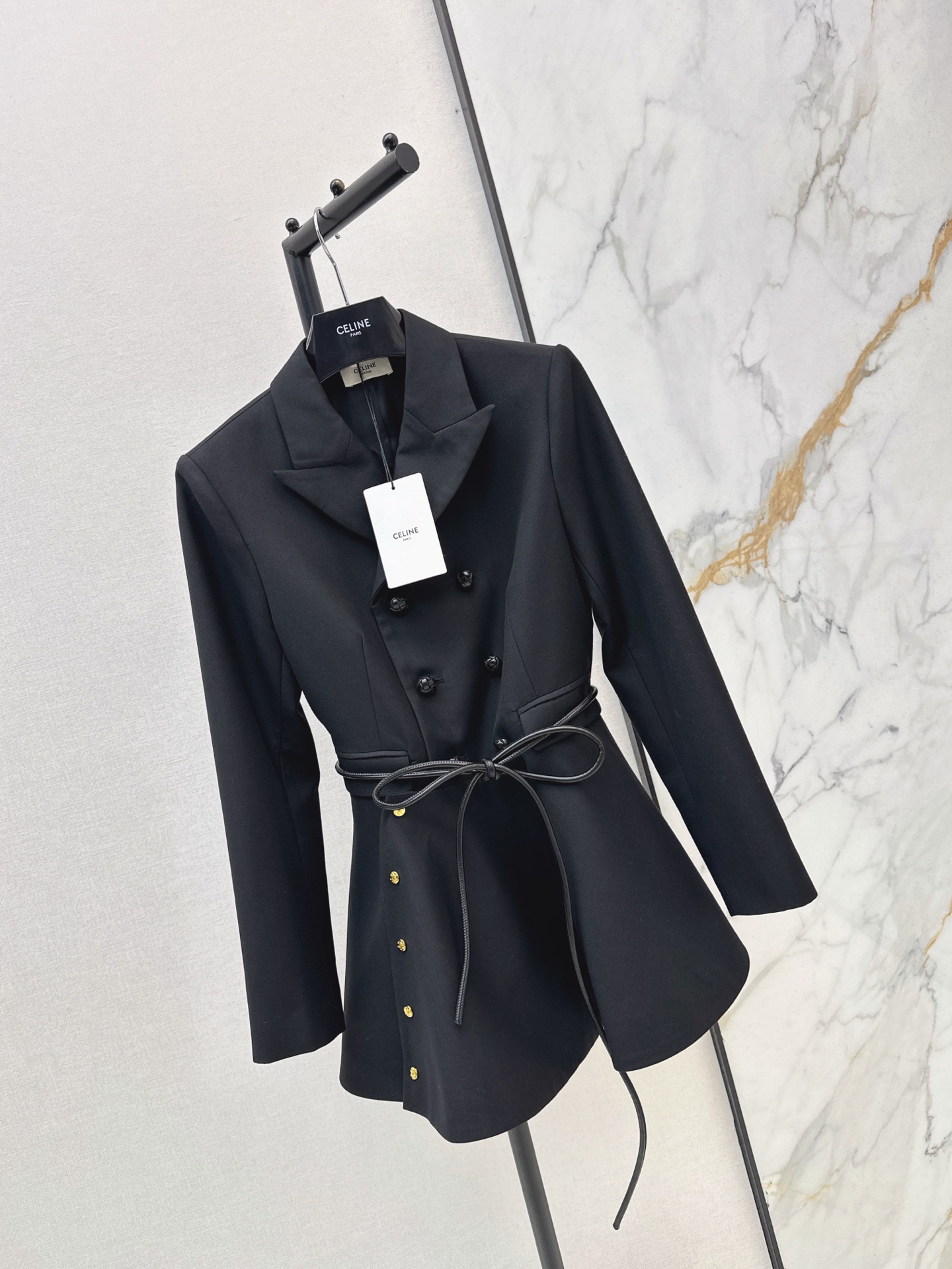 Celi 26fw belted suit dress