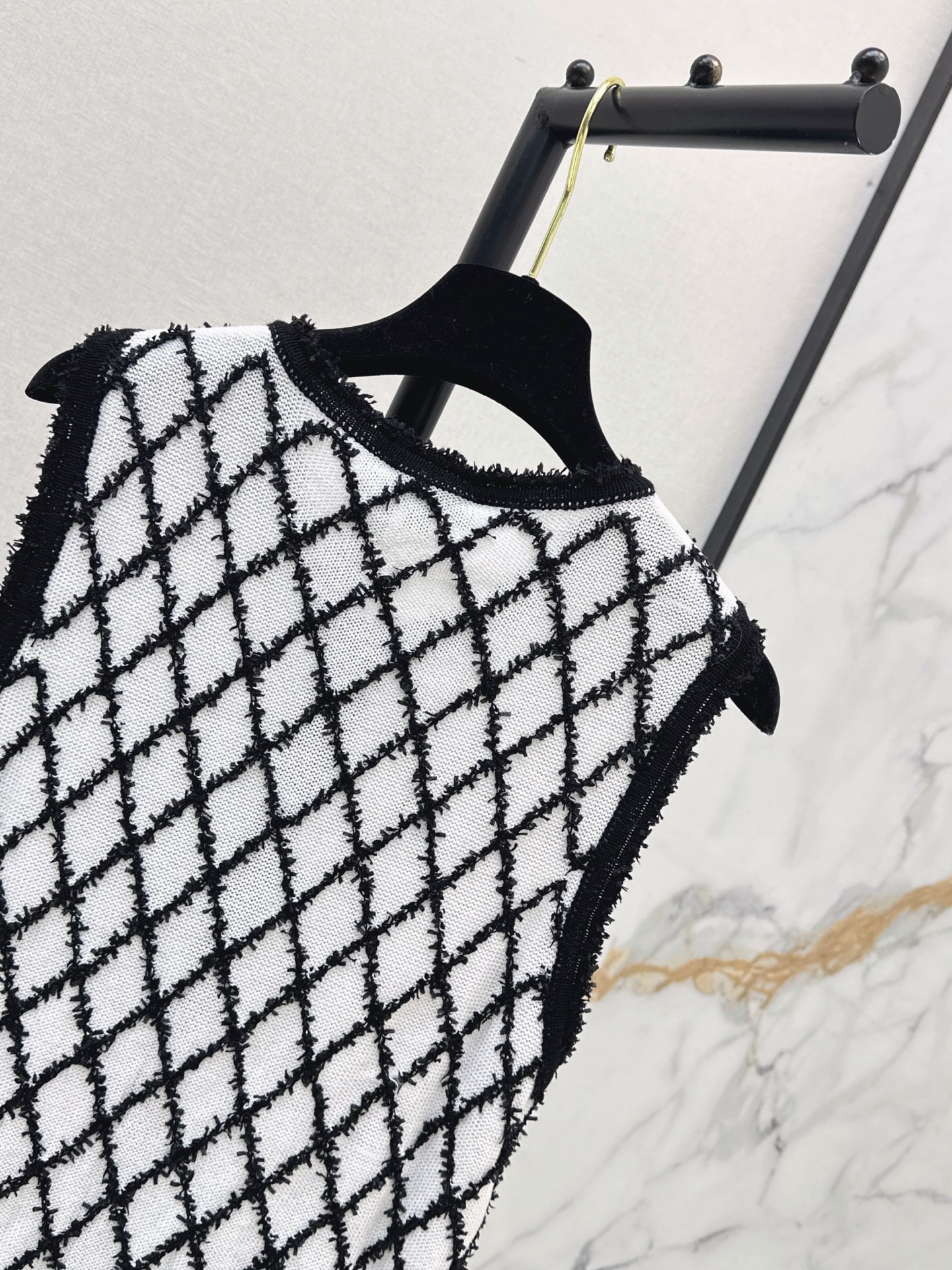 Chan 26fw knit vest jacket