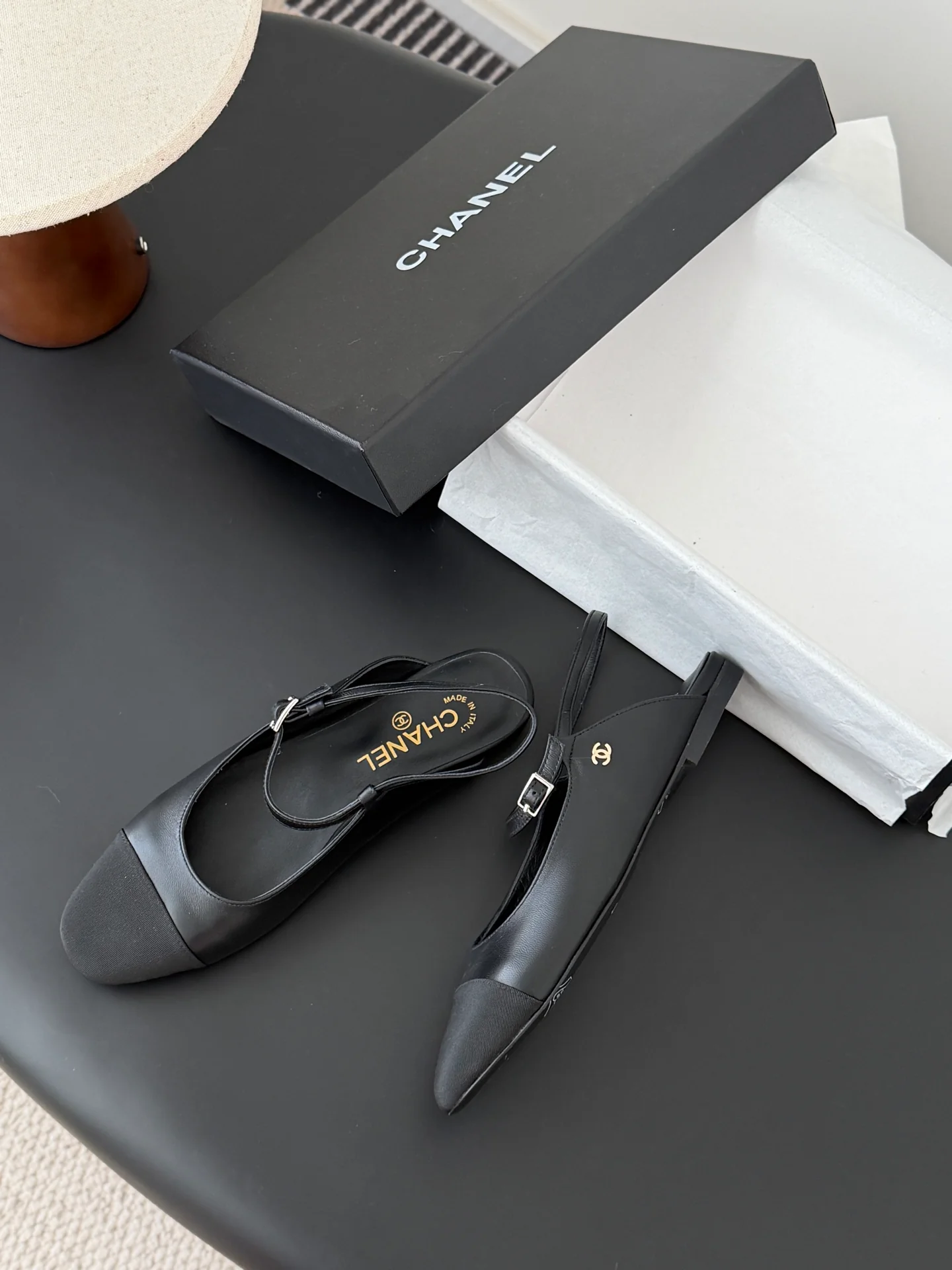 Chan 25B slingback mary janes