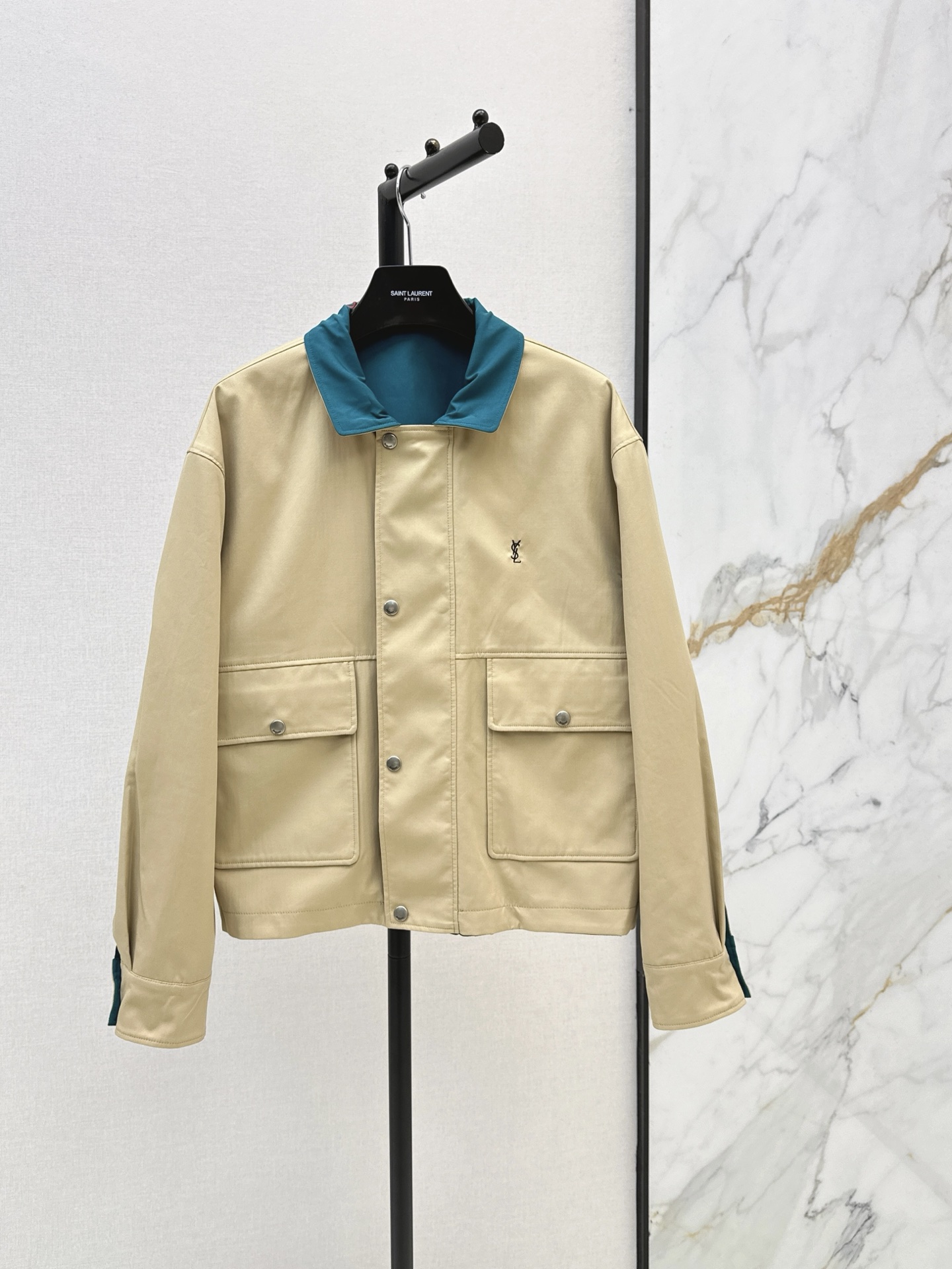 Sain 26fw reversible cargo jacket