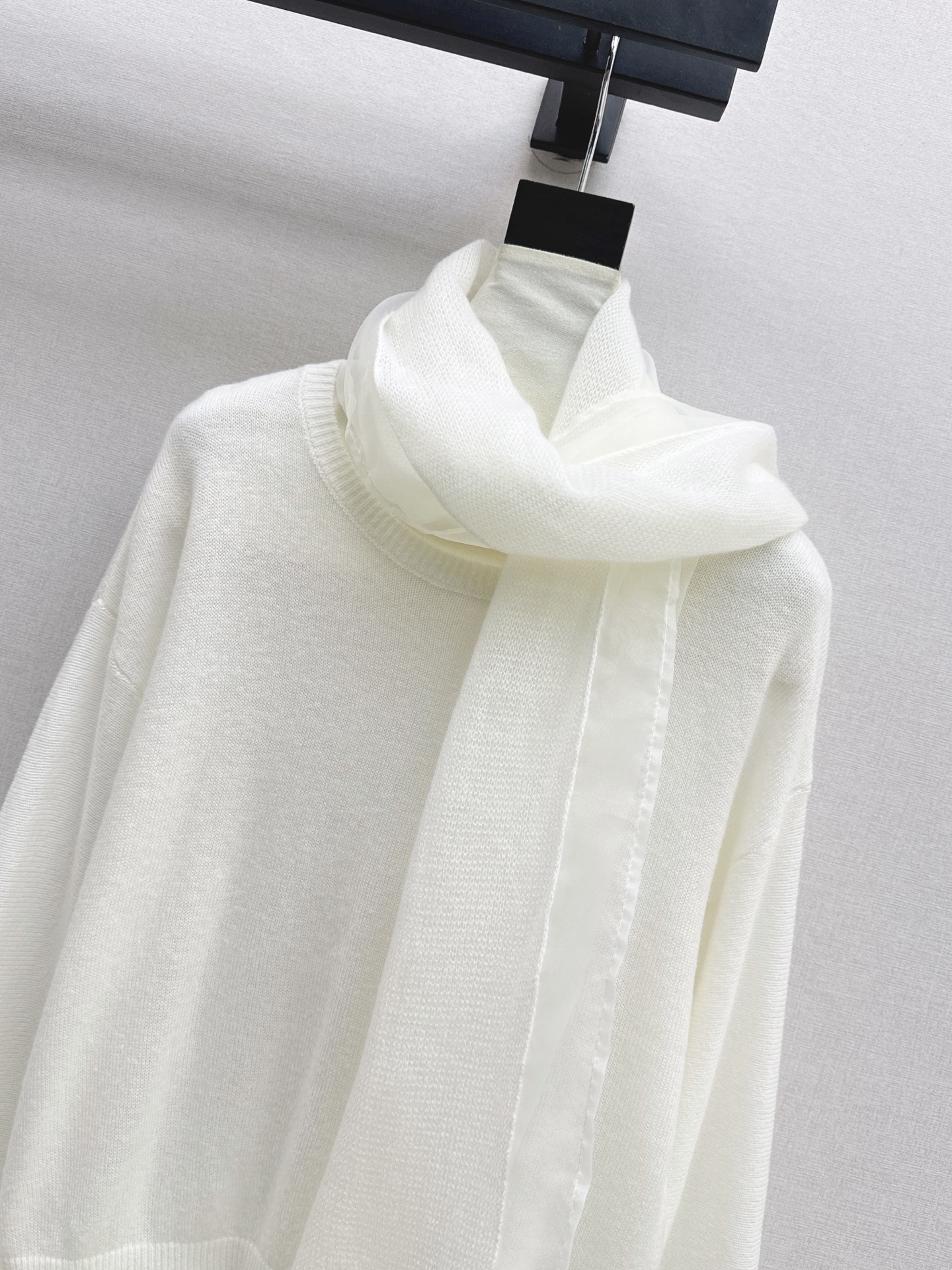 Row 26fw scarf wool knitwear