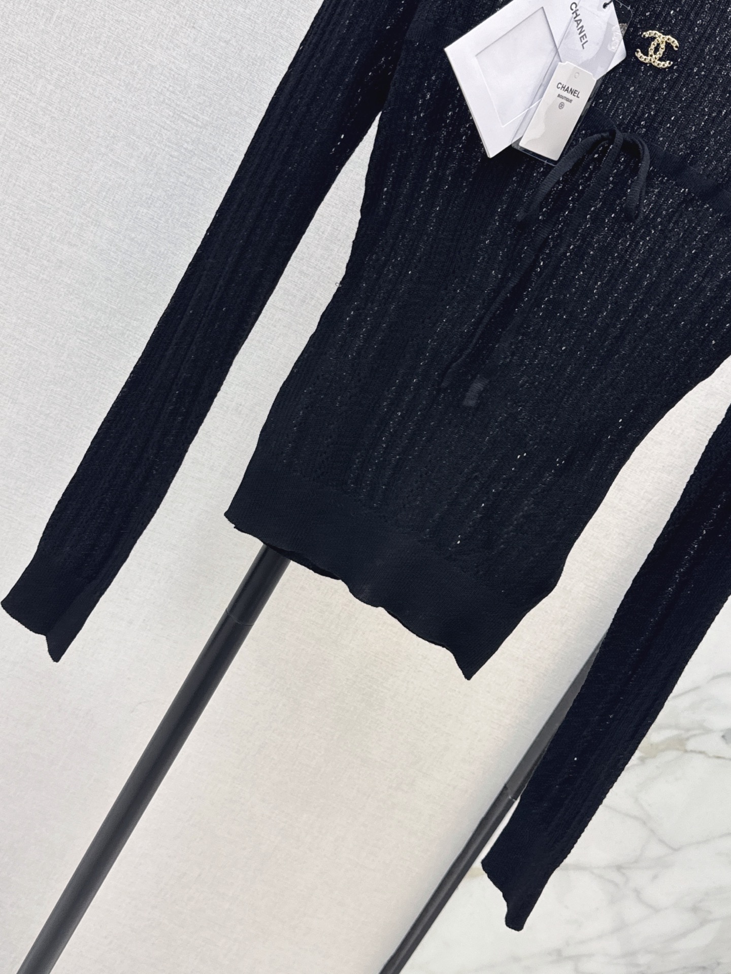 Chan 26fw slim-fit knitwear