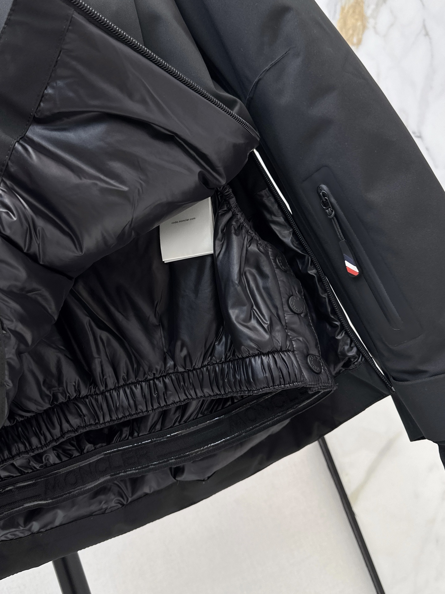 Monc 26fw hoode ski down jacket