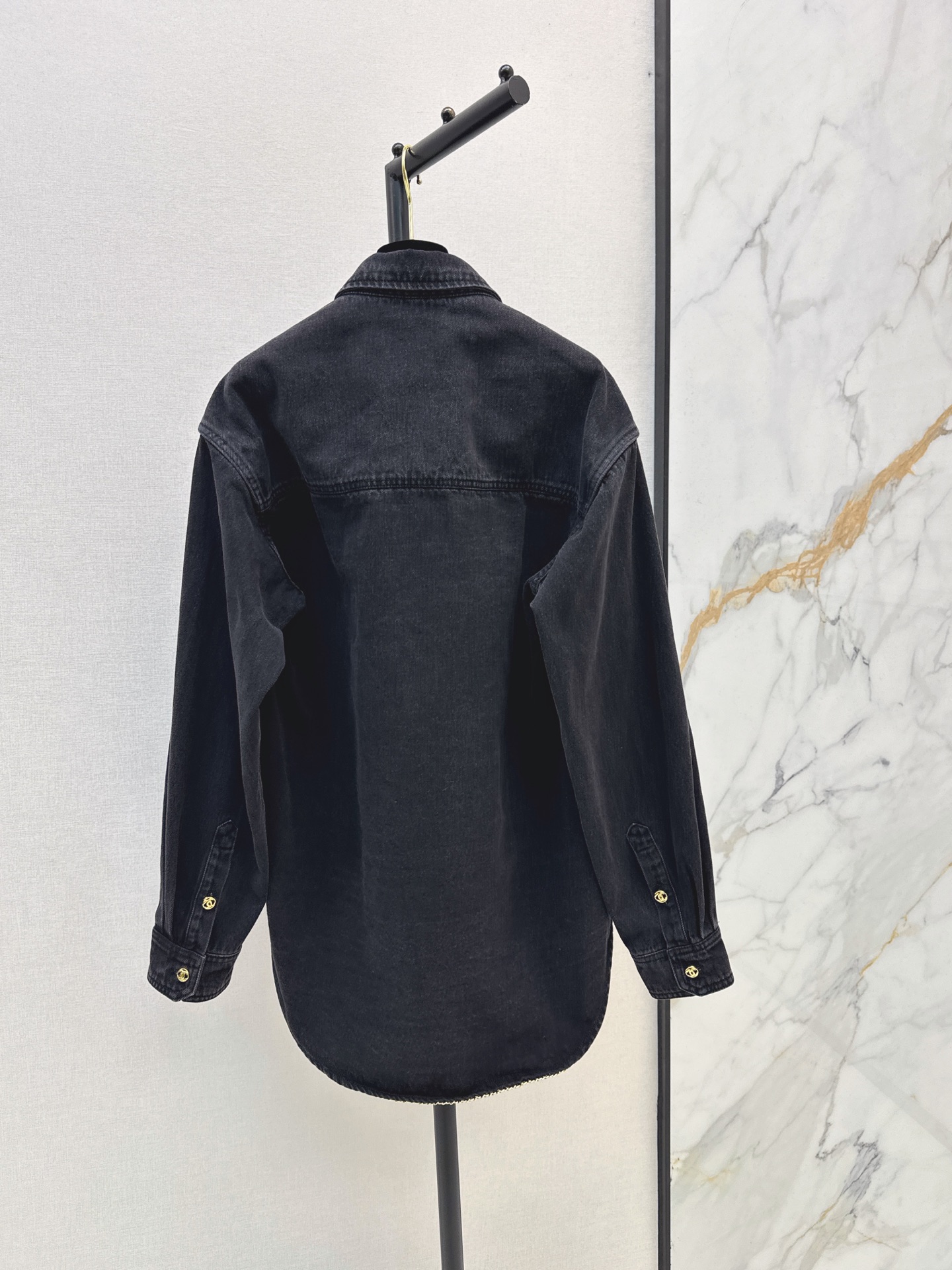 Chan 26fw denim shirt jacket