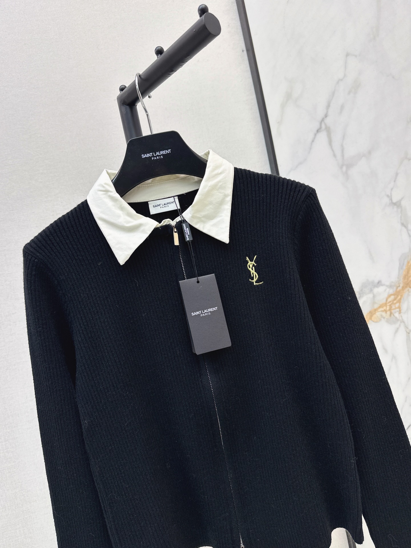 Sain 26fw 2in1 knit sweater