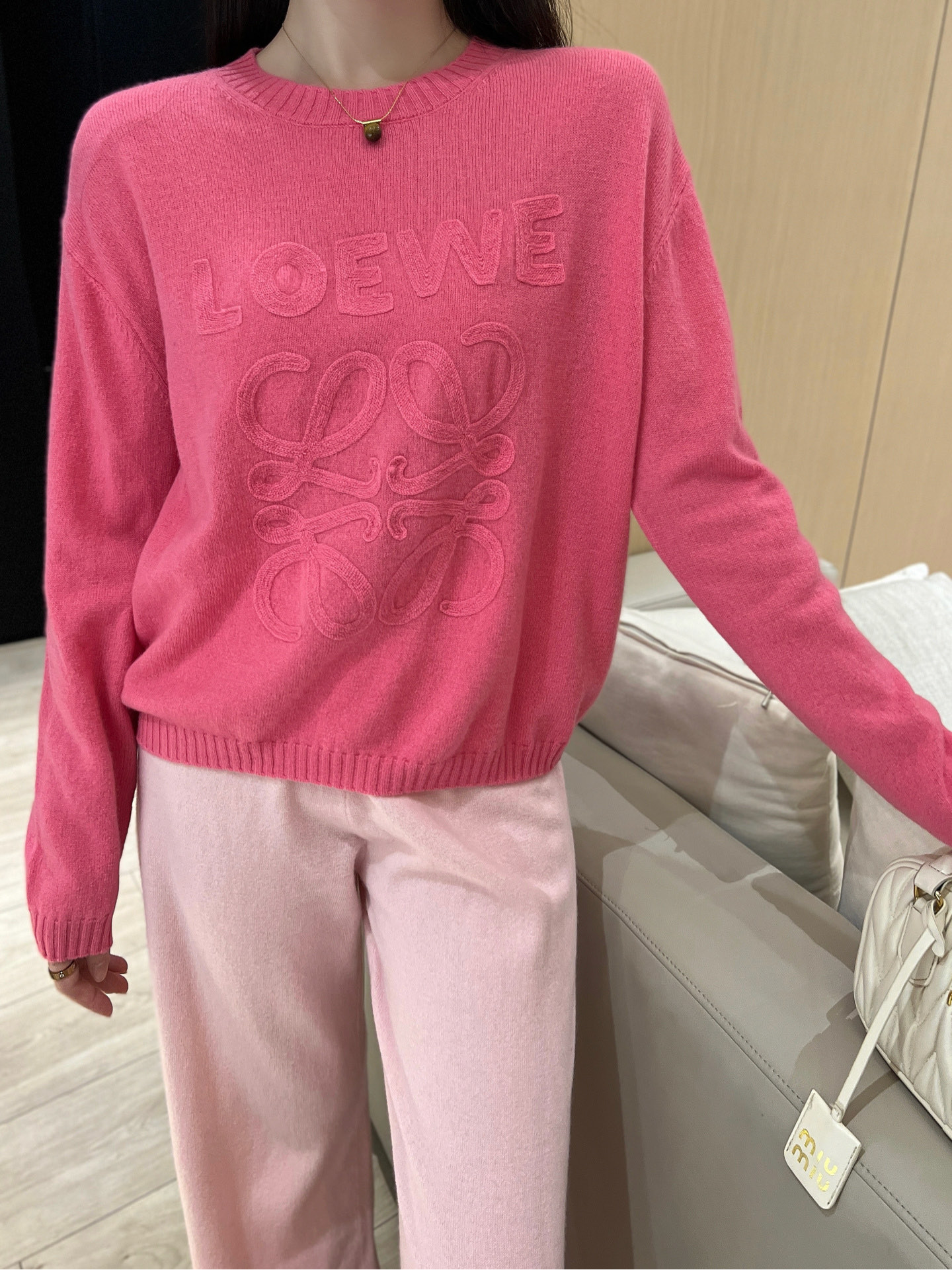 Loe 26fw wool sweater