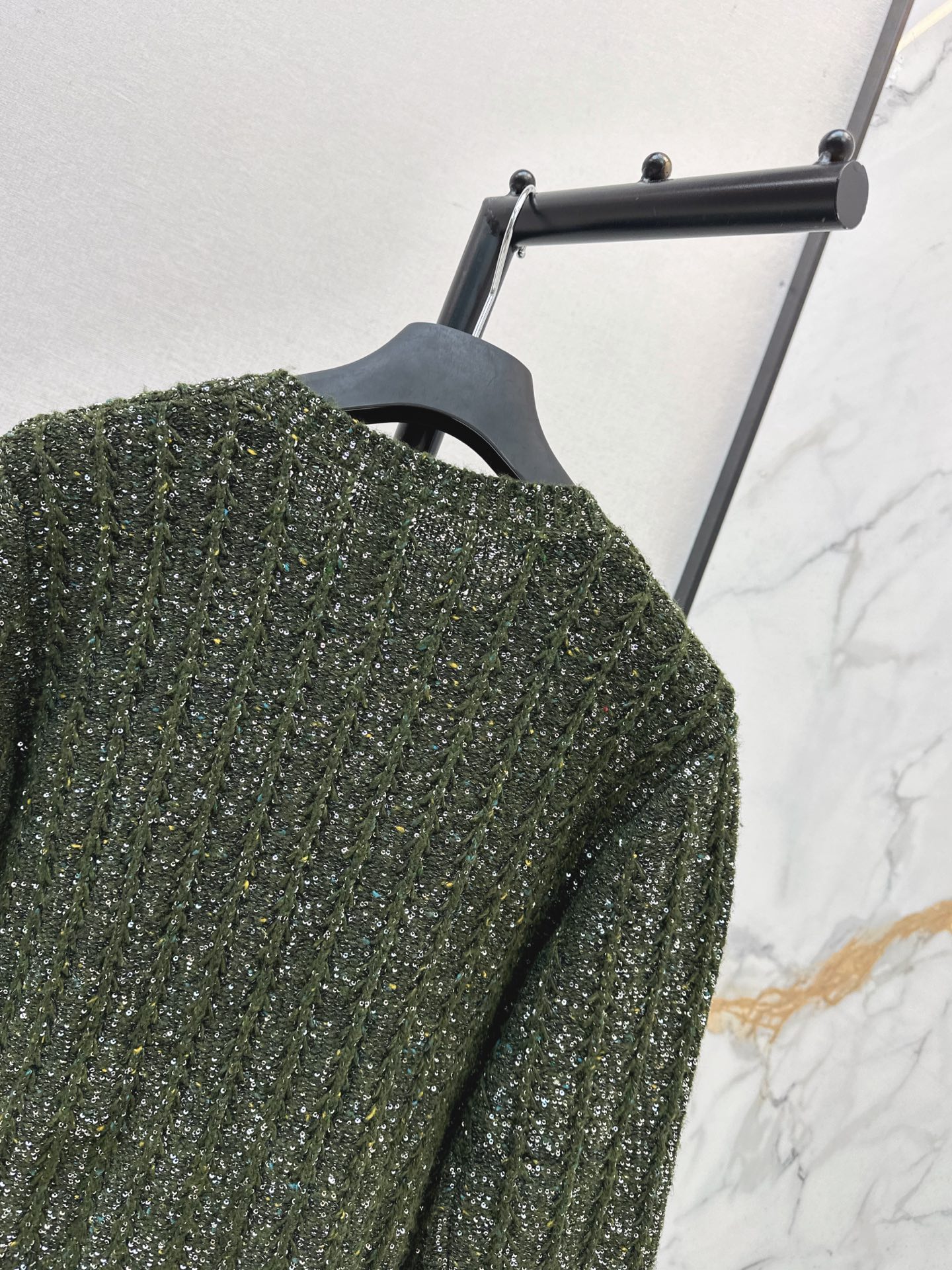 CD 26fw sequin cardigan jacket